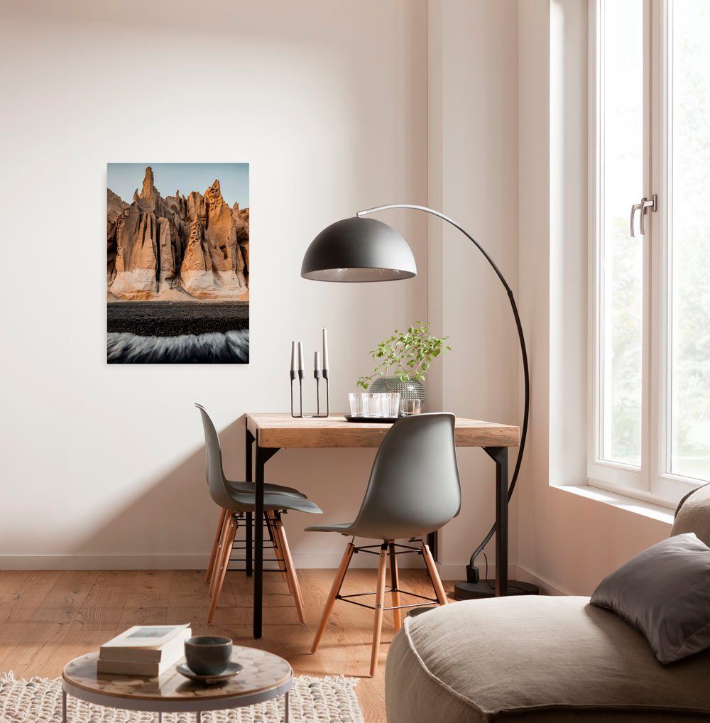 Komar Artprint op linnen Keilrahmenbild Stone Towers Größe 40 x 60 cm Duits kwaliteitsvliesmateriaal