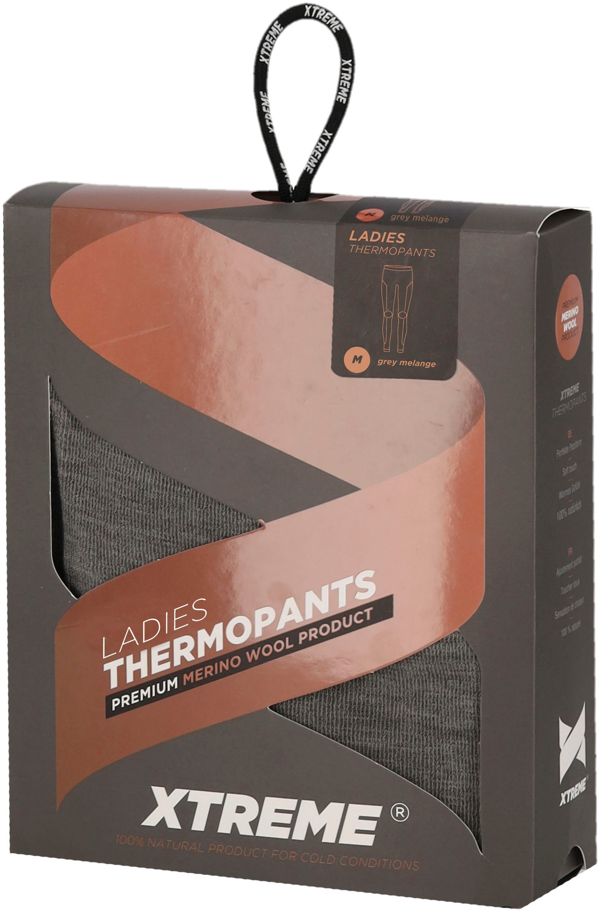 XTREME sockswear Thermo-onderbroek LADIES THERMAL WOOL UNDERPANTS van knuffelige merinowol perfect voor de winter