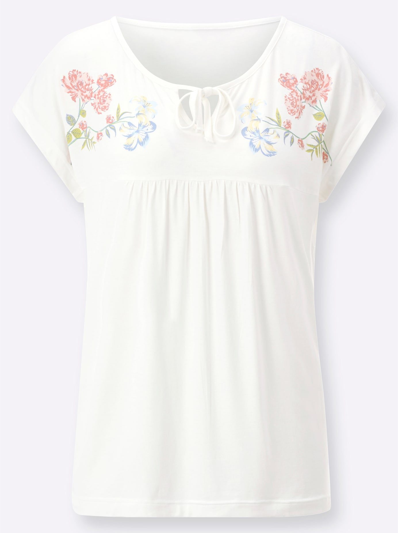 Classic Basics Shirt met ronde hals (1-delig)