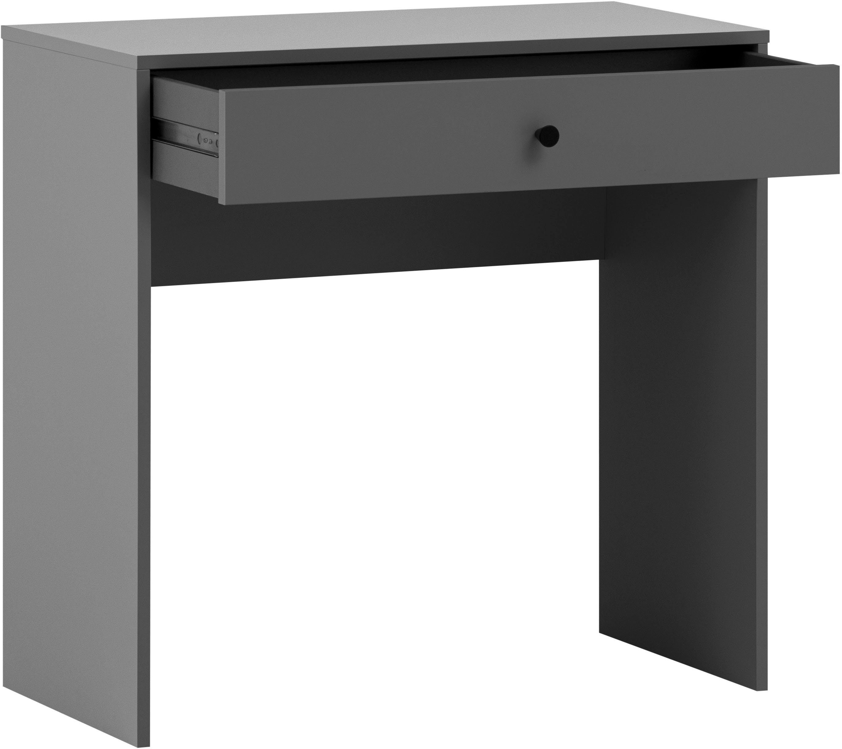 Schildmeyer Make-uptafel Smash, breedte 80 cm, laptoptafel, sidetable Lade met uittrekbegrenzing en hoogwaardig metalen beslag