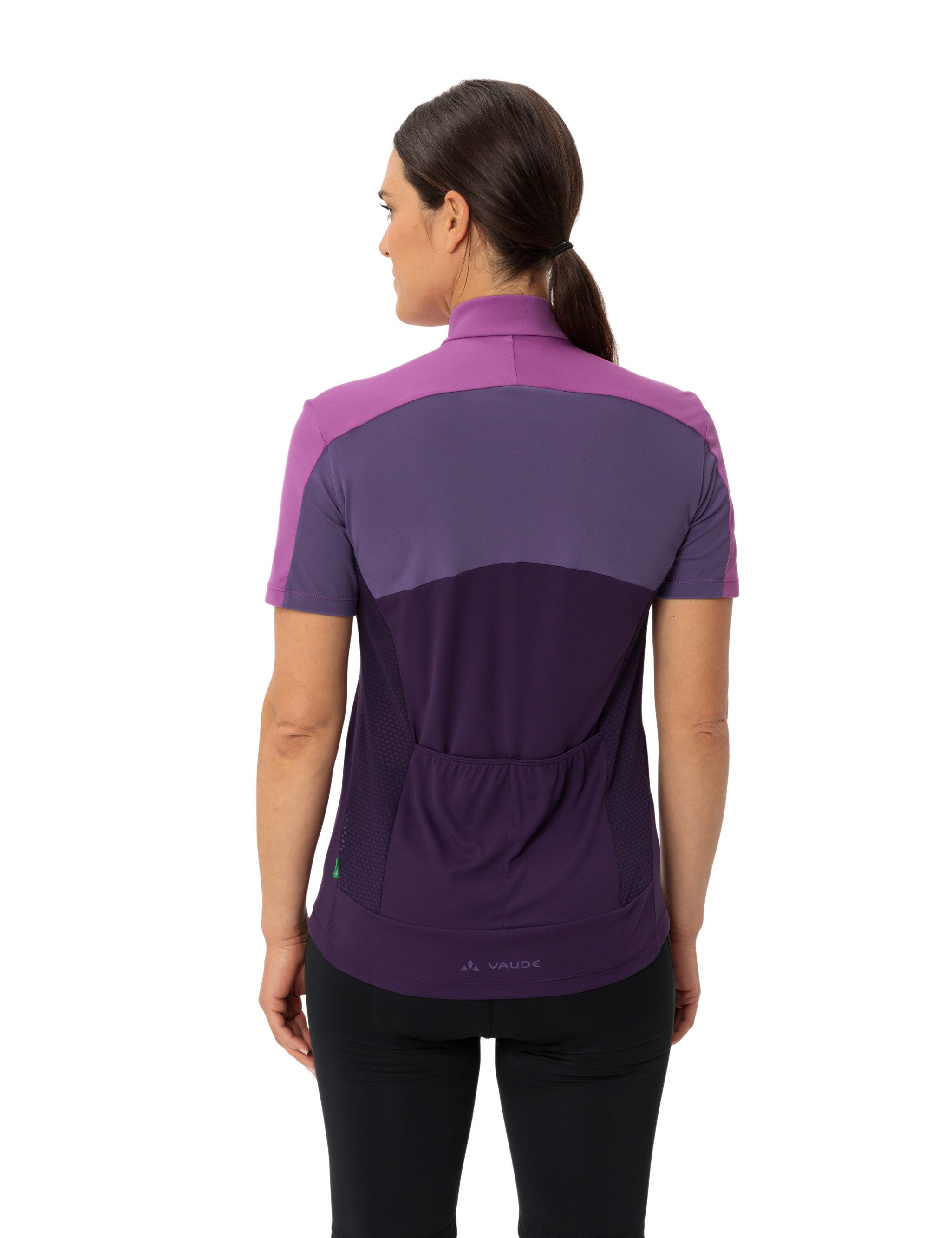 VAUDE Fietsshirt Women's Matera FZ Tricot Fiets shirt colorblocking (1-delig)