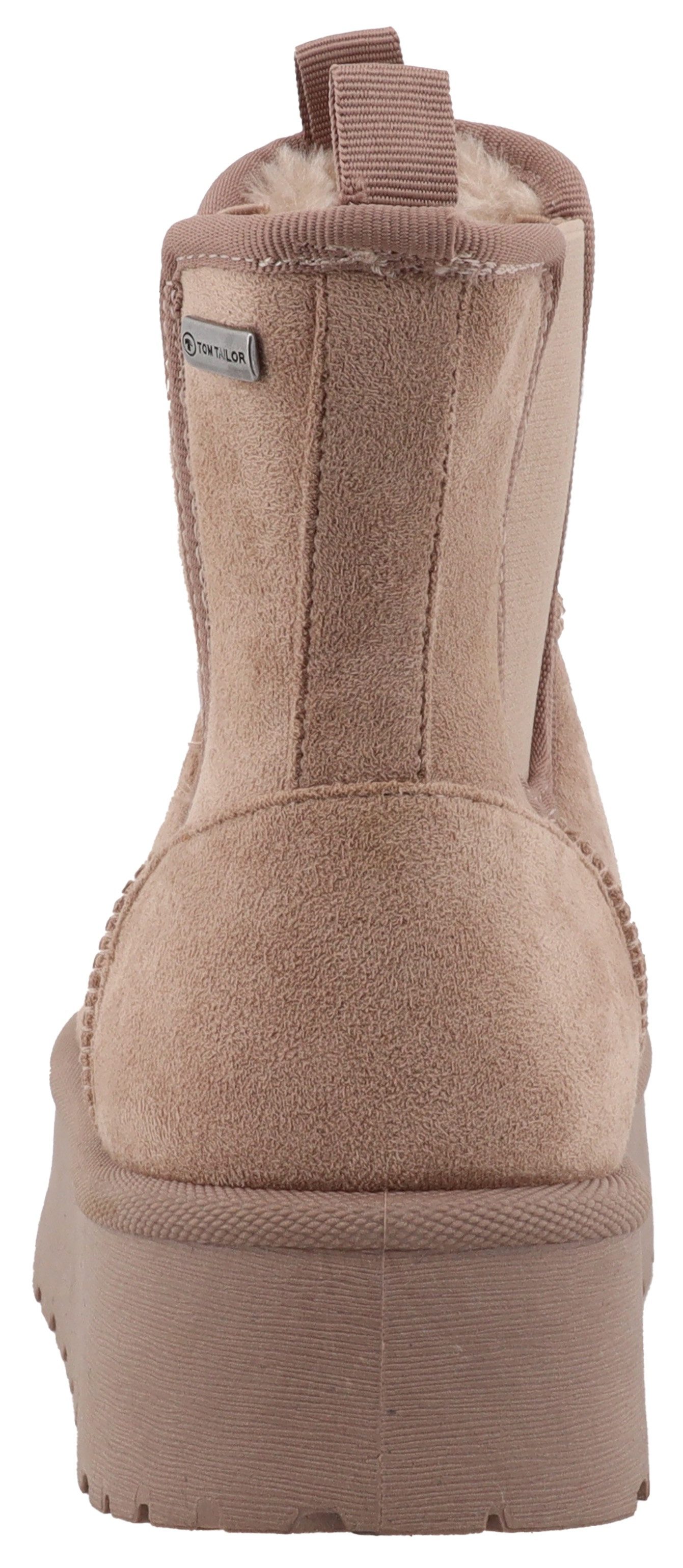 Tom Tailor Winterlaarzen , plateau, instappers, pantoffel met twee aanhaallussen