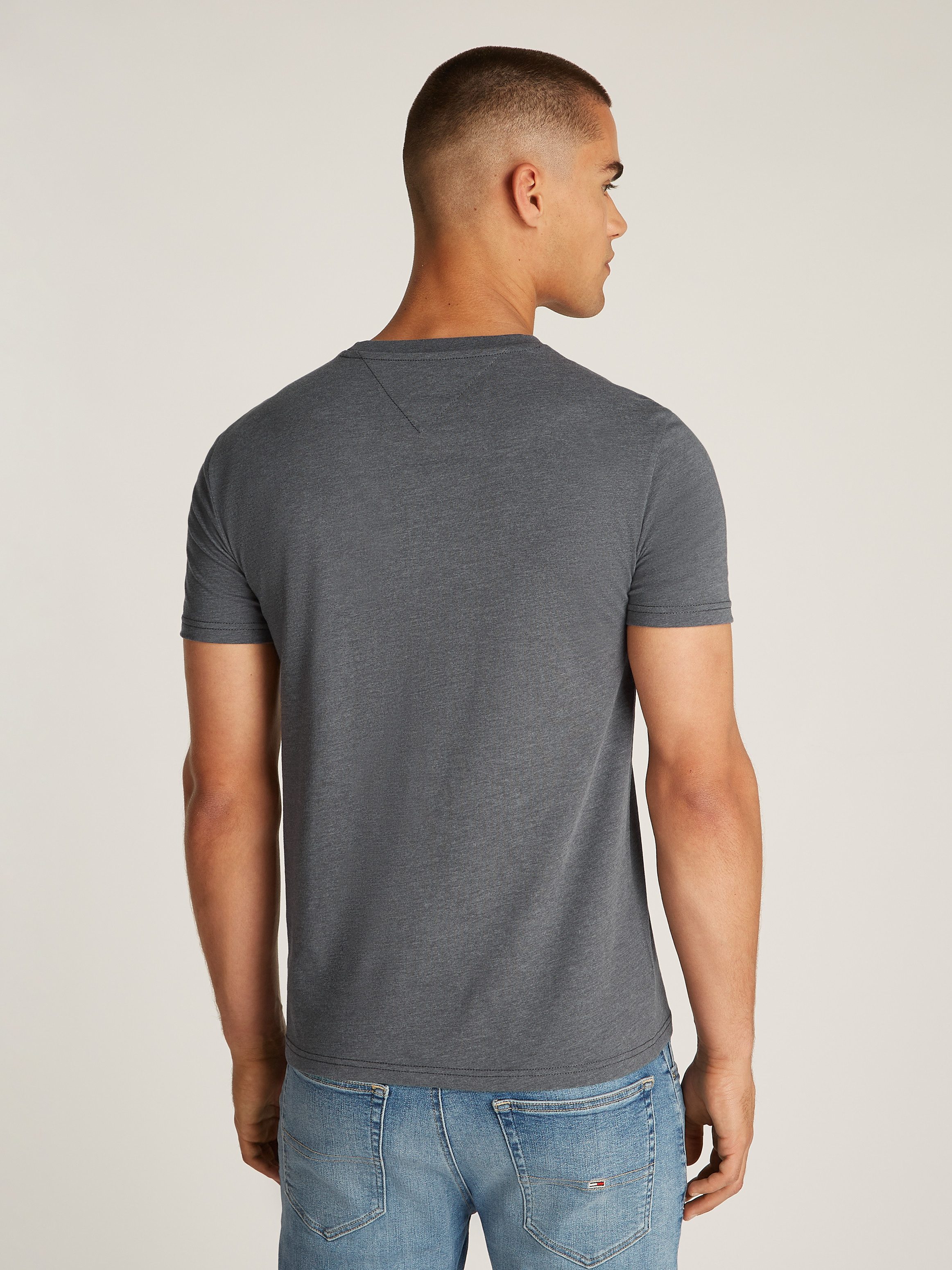 TOMMY JEANS T-shirt TJM XSLIM JASPE HTR TEE EXT