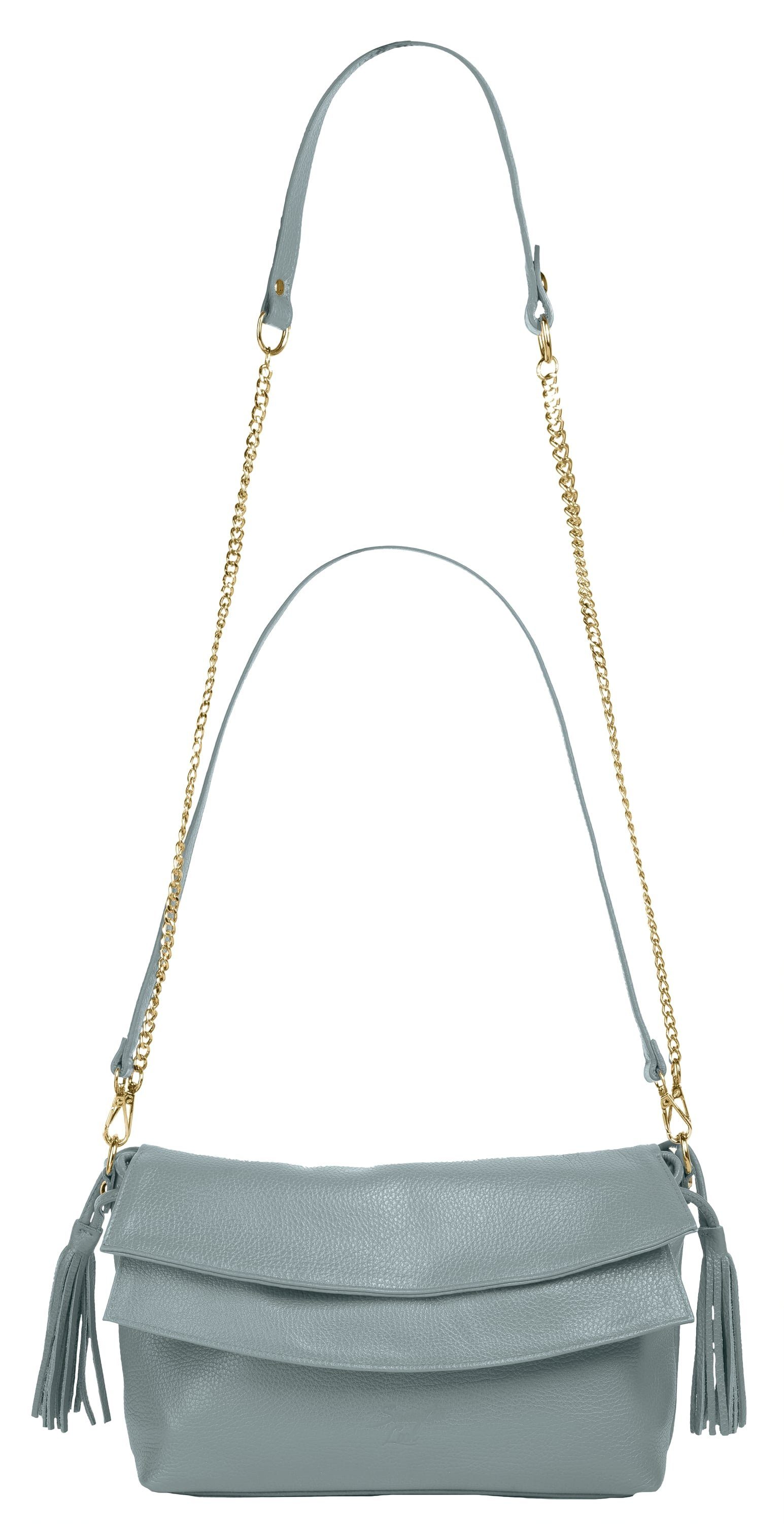 Samantha Look Schoudertas echt leer, made in italy