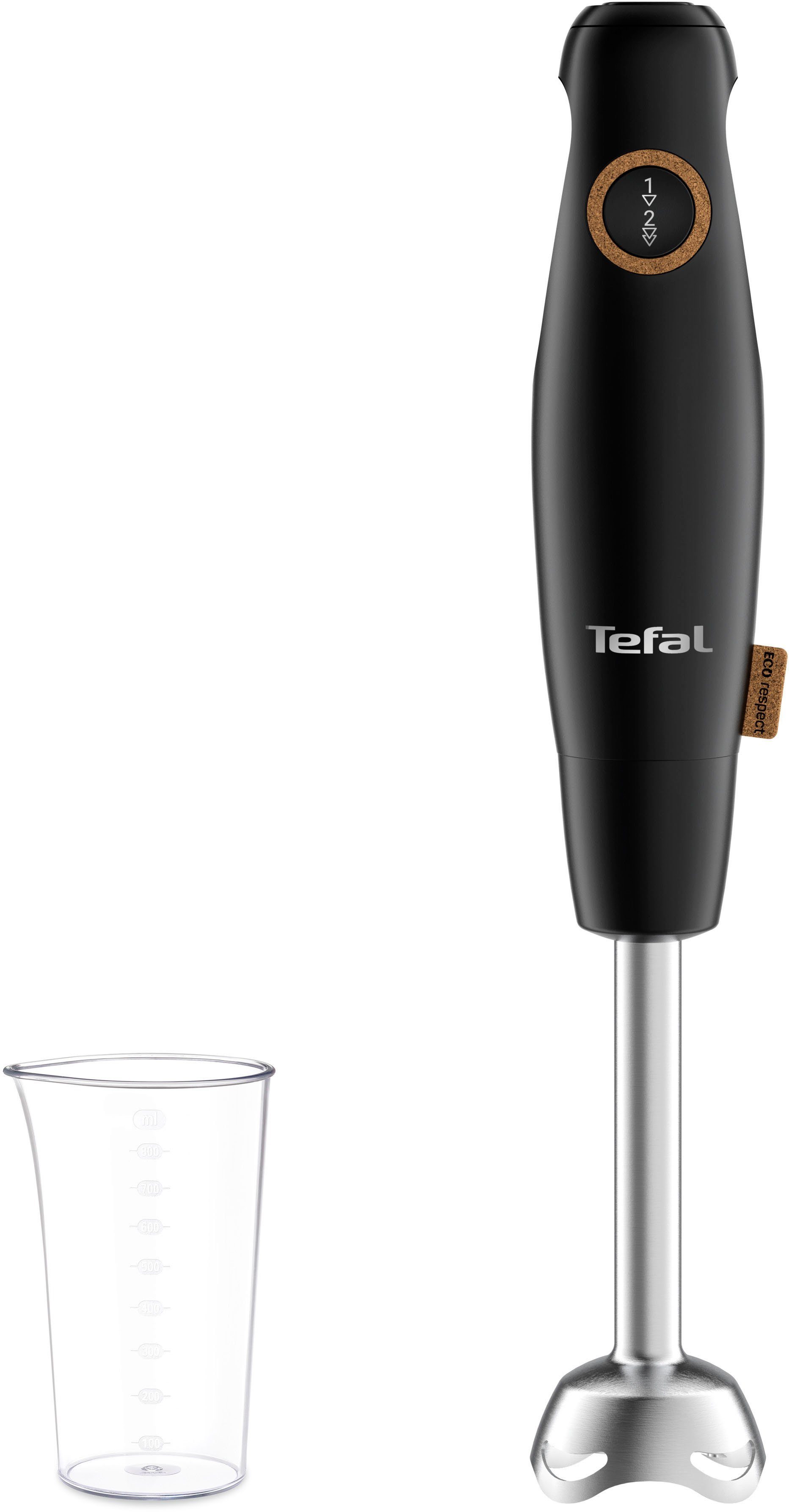 Tefal Staafmixer HB46E8 Eco Respect 4 powelix-lemmeten, spatscherm, ergonomische handgreep