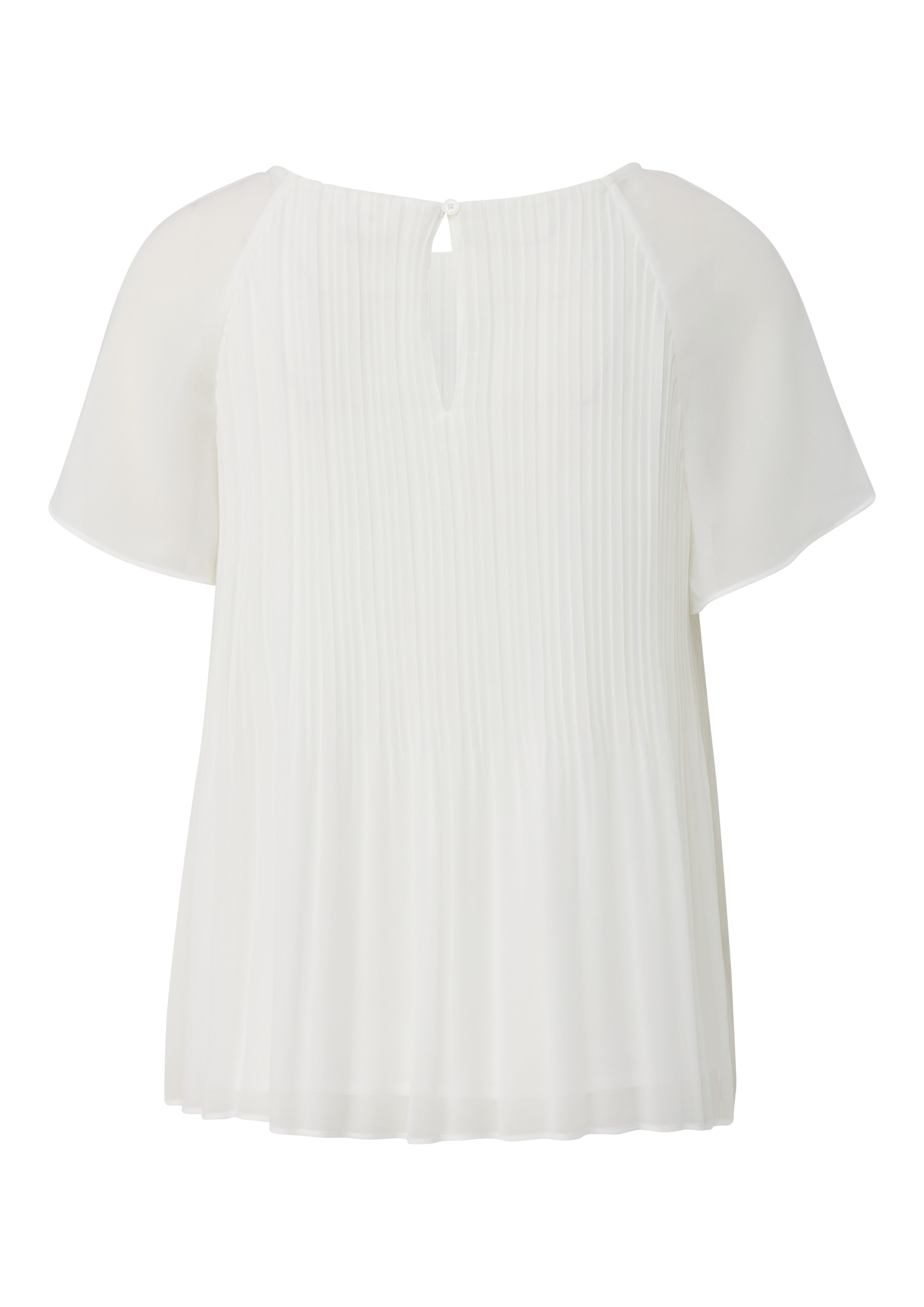 s.Oliver BLACK LABEL Blouse met korte mouwen met structuur