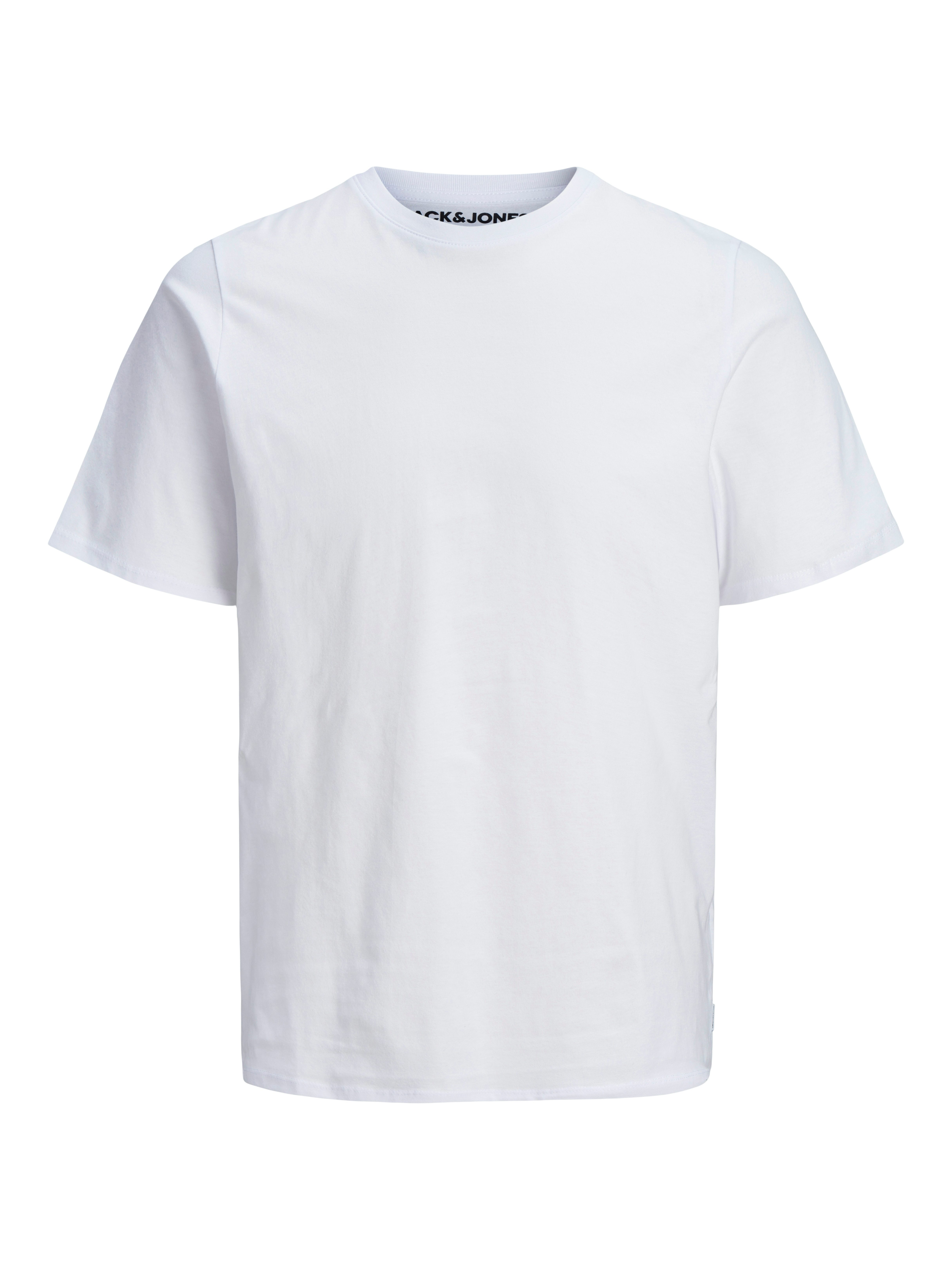 Jack & Jones Shirt met korte mouwen JJEORGANIC BASIC TEE SS O-NE 3PK MP NOOS