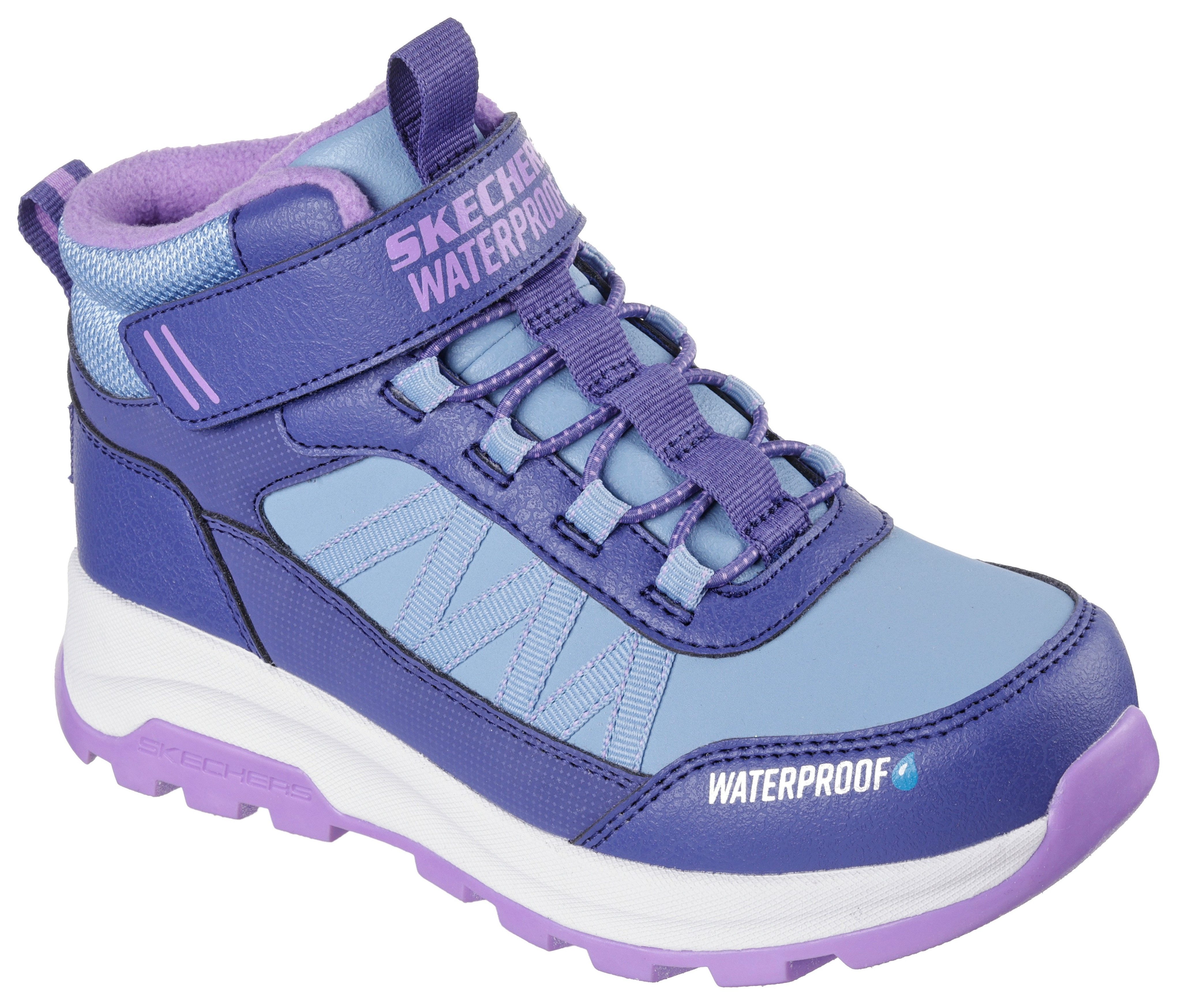Skechers Klittenbandlaarzen STORM BLAZER Winterlaarzen, waterafstotend, maatsjabloon om te downloaden