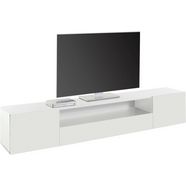 borchardt moebel tv-meubel sophia breedte 200 cm met 1 lade, staand en hangend wit