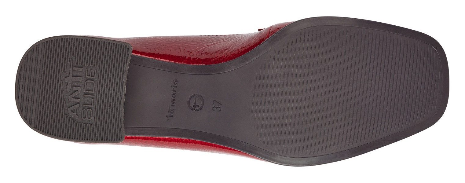 Tamaris Instappers hakken, pumps, lage schoen, instapschoen met modieuze decoratieve gesp