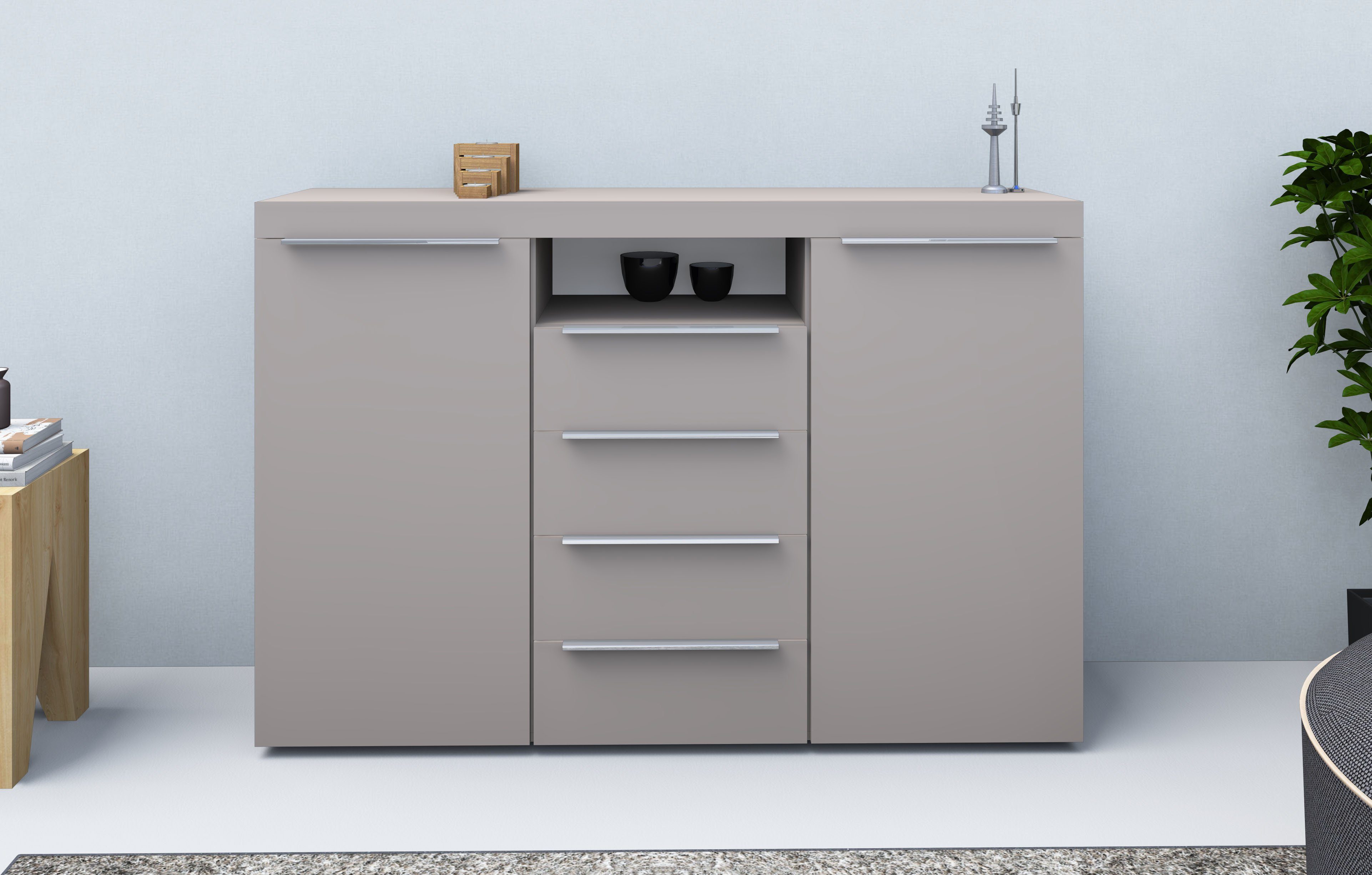 borchardt Möbel highboard Durban Breedte 139 cm