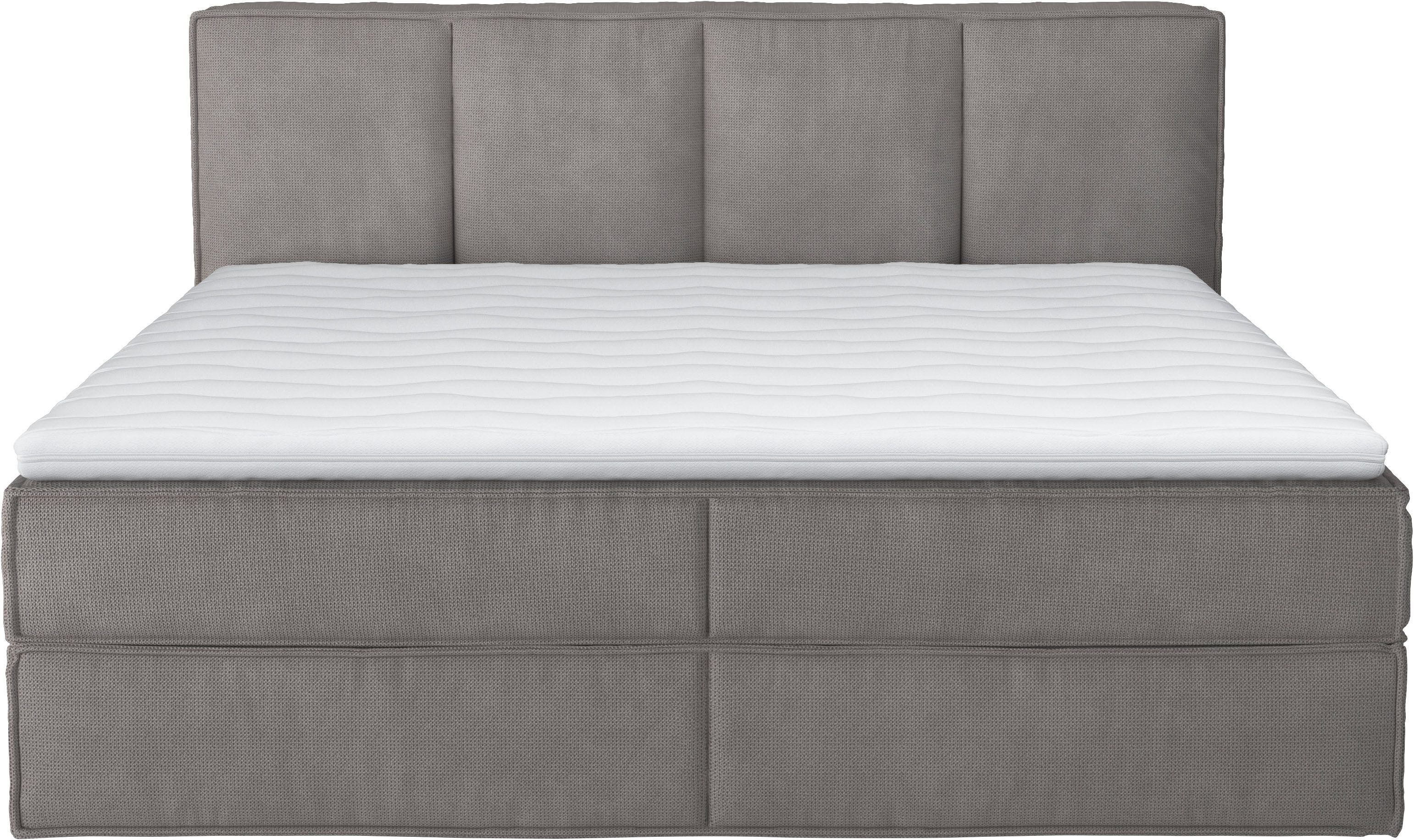 Home affaire Boxspring Sacy Boxbed incl. topmatras, 2 matrassen, hardheden H2, H3 en H4 naar keuze