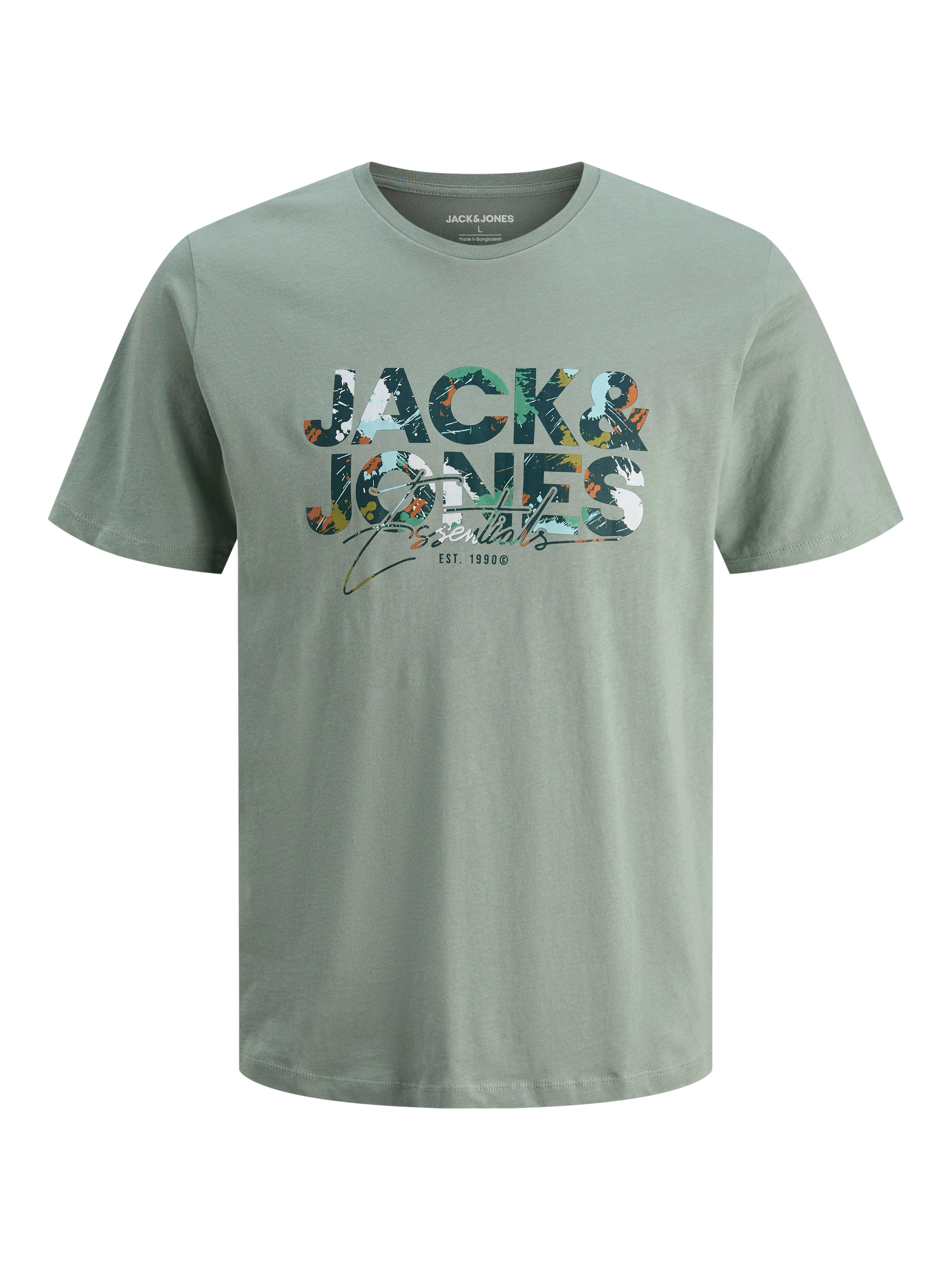 Jack & Jones Junior T-shirt JJGEPLAS TEE SS CREW NECK 3PK MP JNR (set, 3-delig)