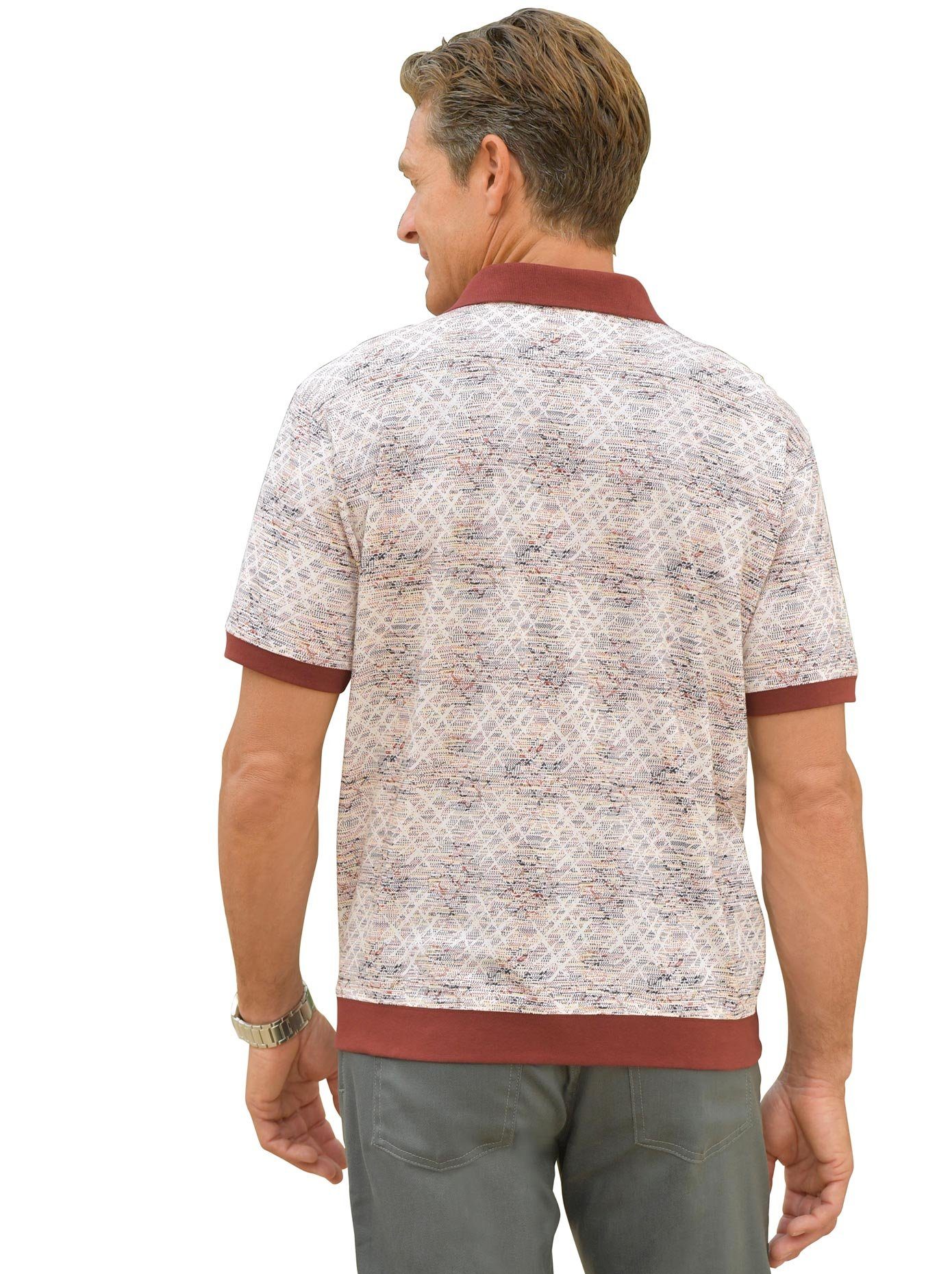 Marco Donati Poloshirt met korte mouwen (1-delig)