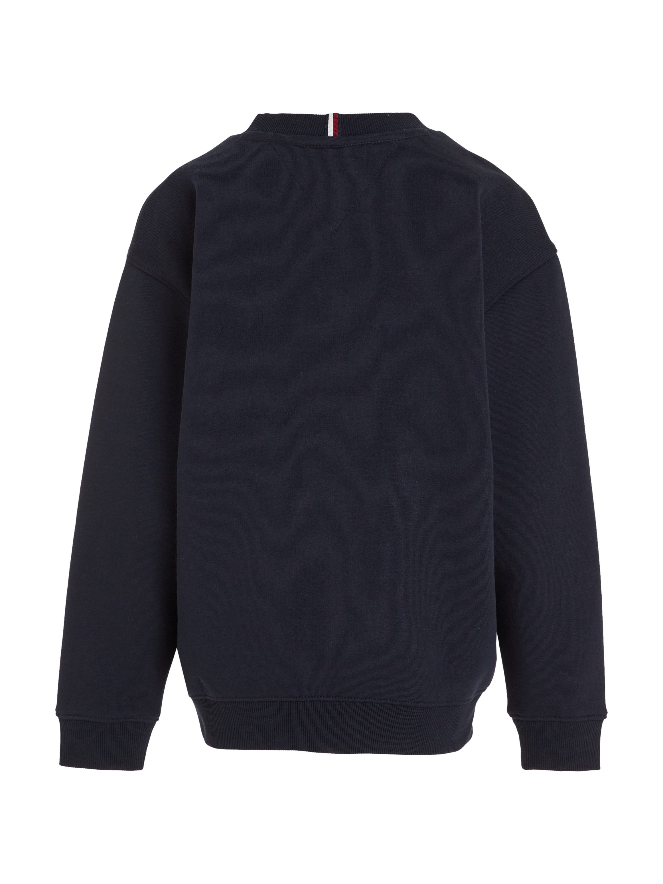 Tommy Hilfiger Sweatshirt U TIMELESS SWEATSHIRT Kinderen tot 16 jaar, logo-vlag, ronde hals