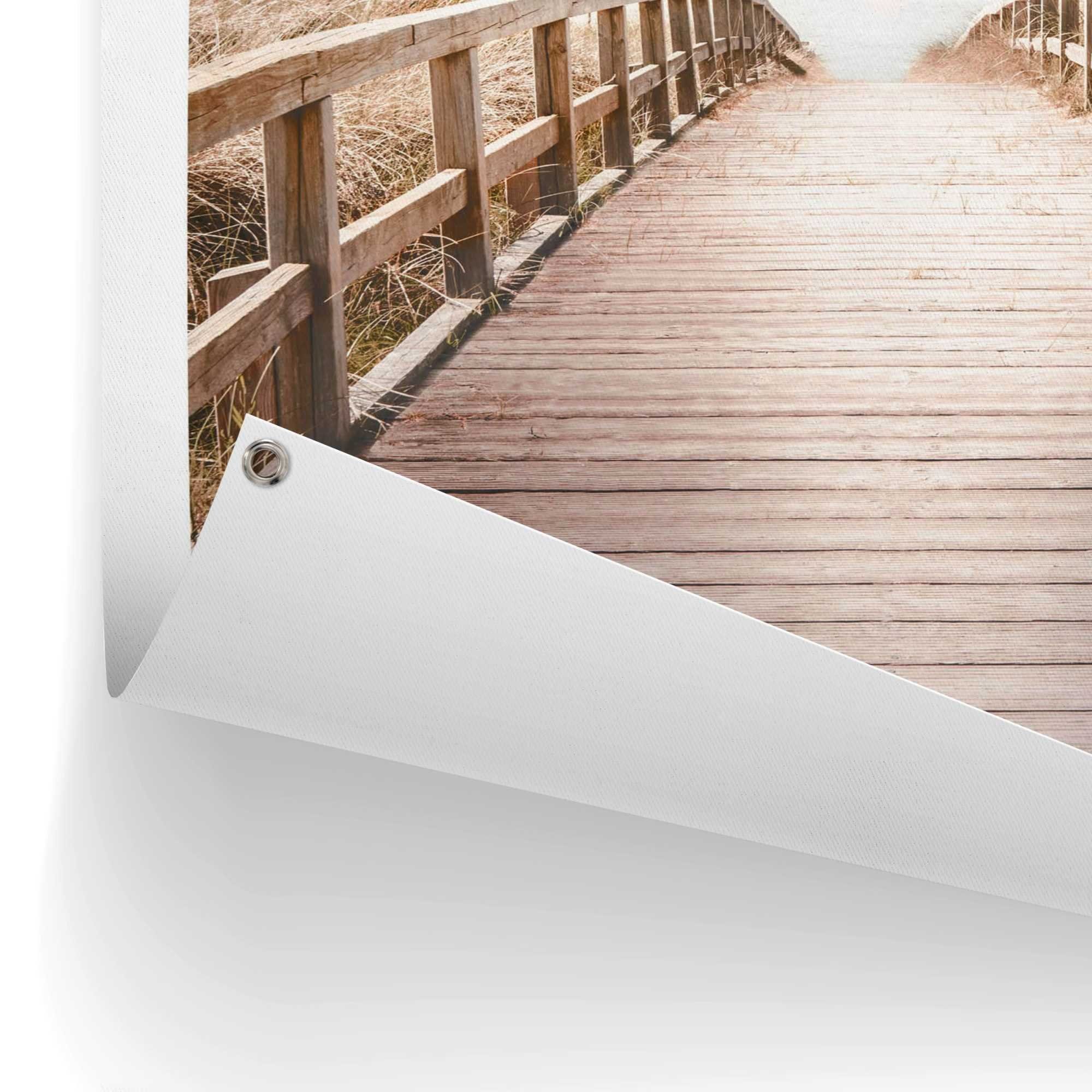 Reinders! Poster Brug naar het strand Outdoor voor tuin of balkon