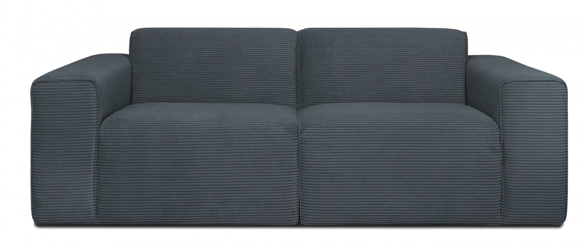 INOSIGN 2-zitsbank Clayton in een trendy ribfluwelen bekleding, diverse combinaties mogelijk