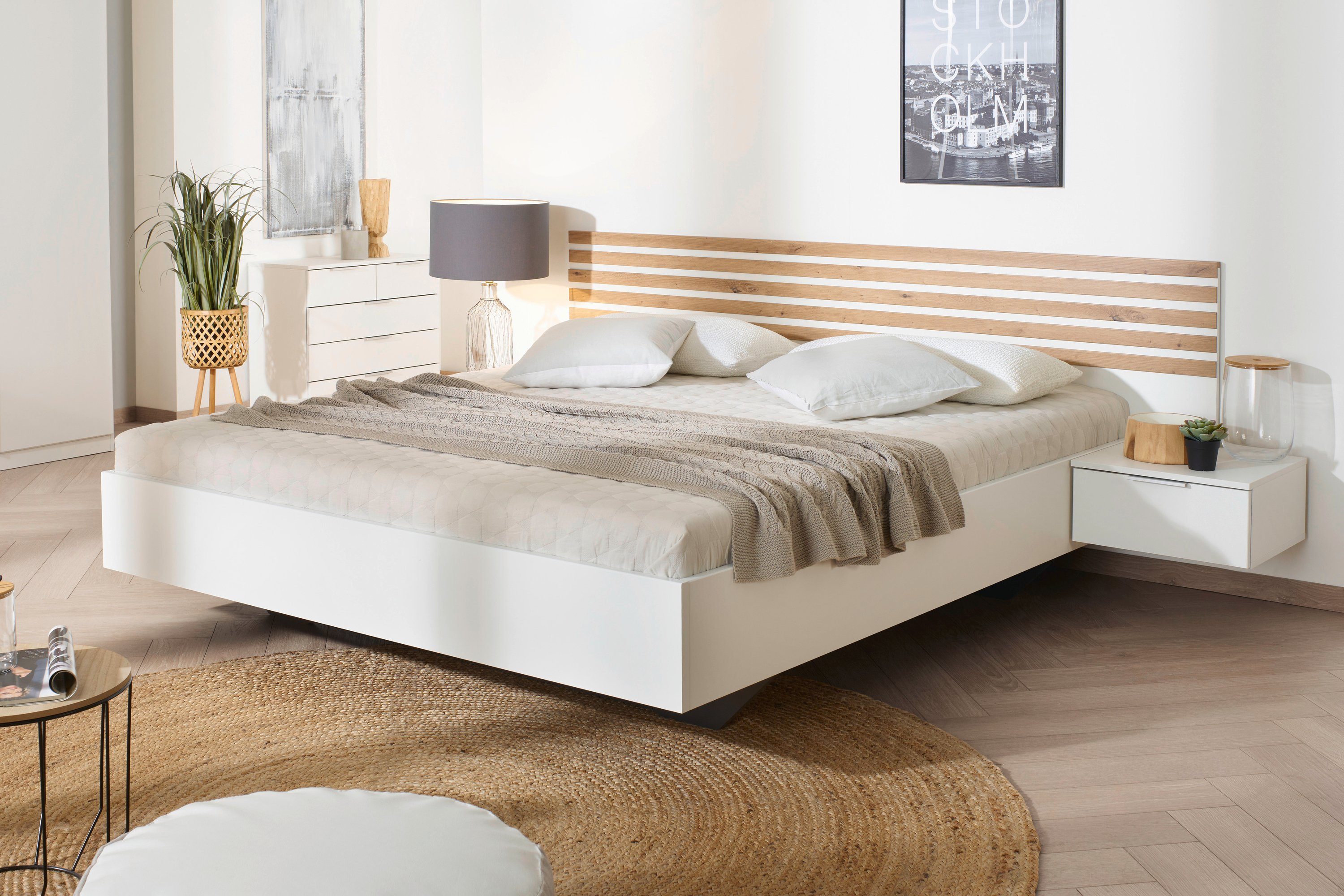 rauch Slaapkamerserie Lamella met elegante lattengarnering (set)