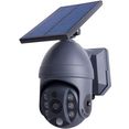 naeve led-solarlamp moho solar, security-camera-imitatie (1 stuk) grijs
