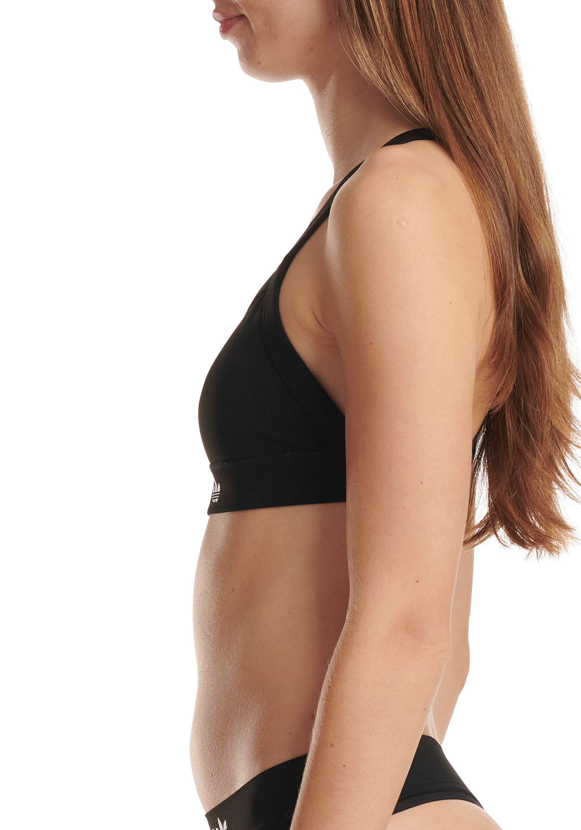 adidas Originals Bralette met gekruiste ringrug