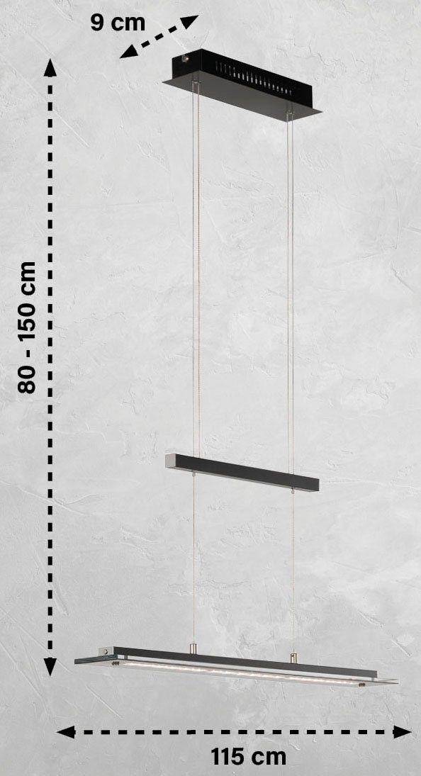 Honsel Leuchten Hanglamp Tenso duurzame led, dimbaar (1 stuk)