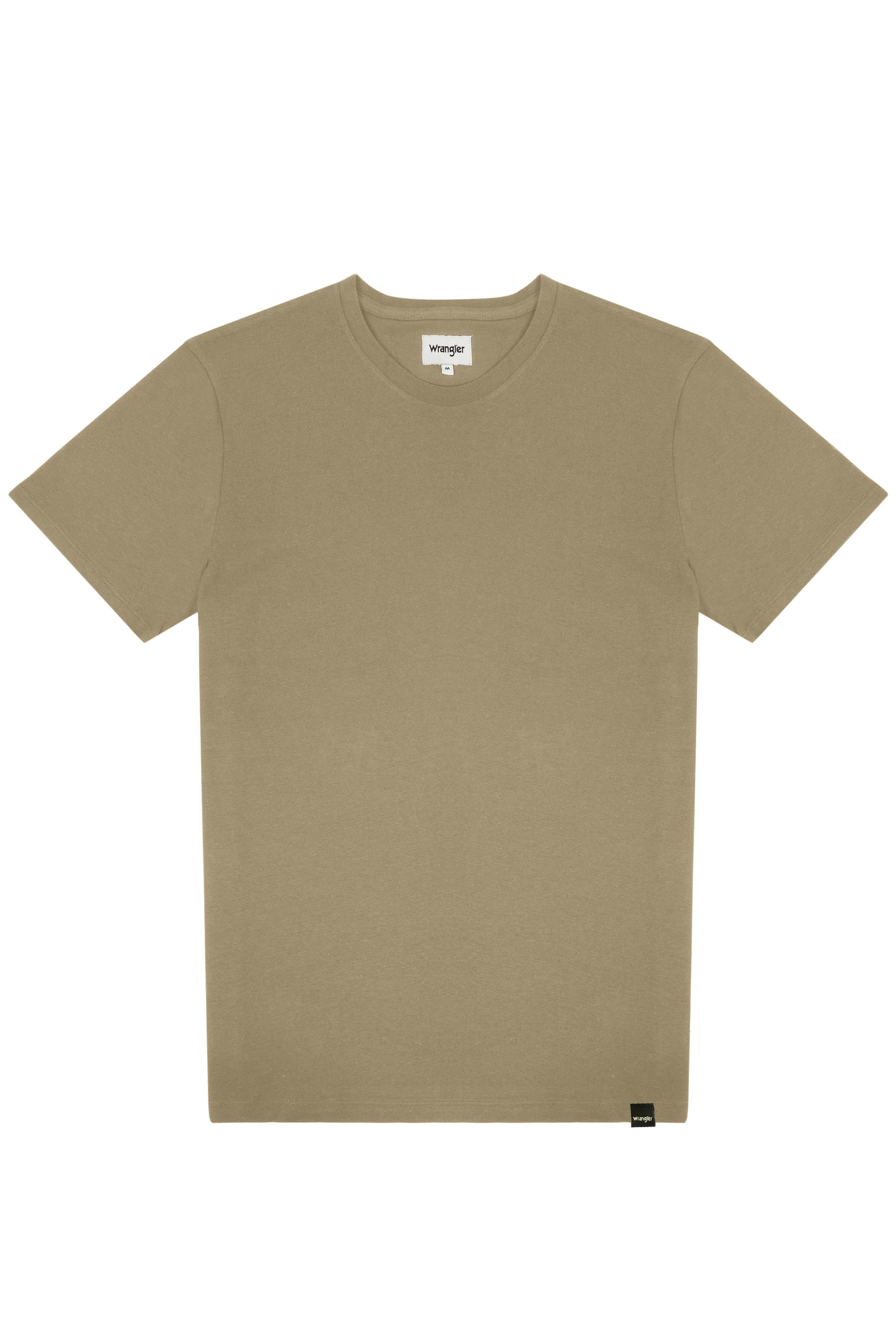Wrangler Shirt met ronde hals (set, 2-delig)