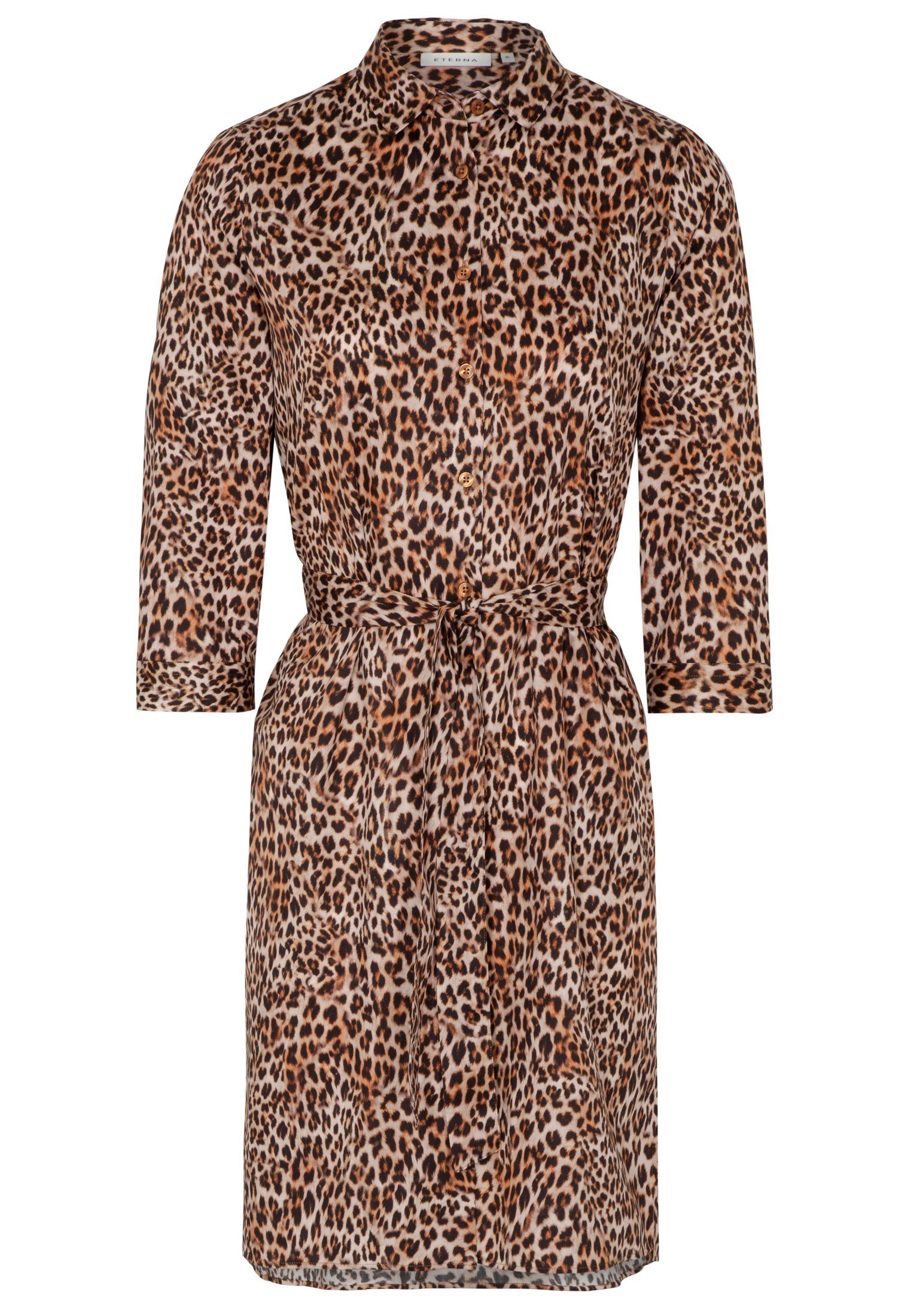 Eterna Jurk met overhemdkraag Loose fit