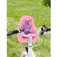 baby annabell poppen fietsstoeltje active roze