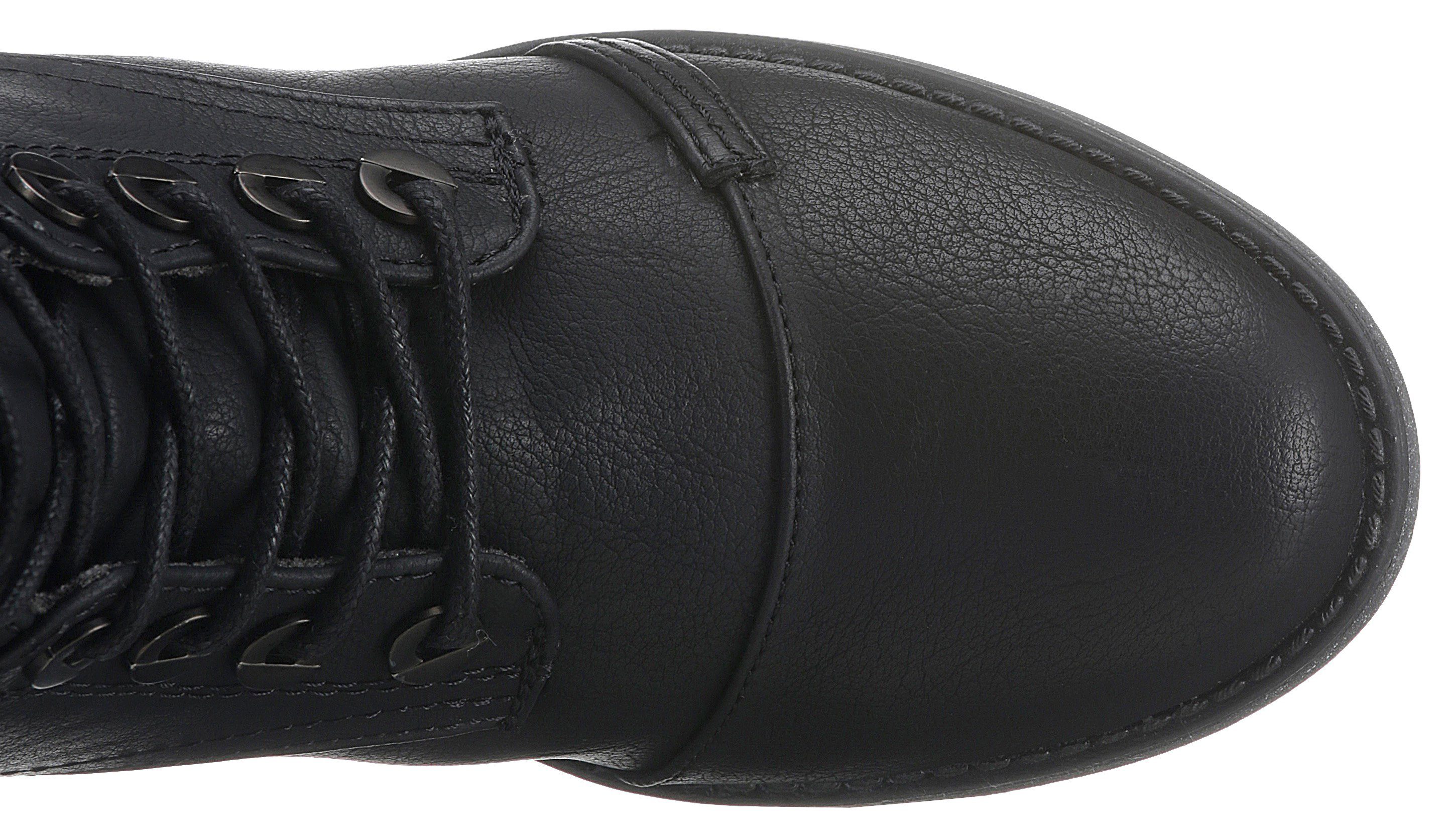Mustang Shoes Veterlaarzen met praktische rits aan de binnenkant
