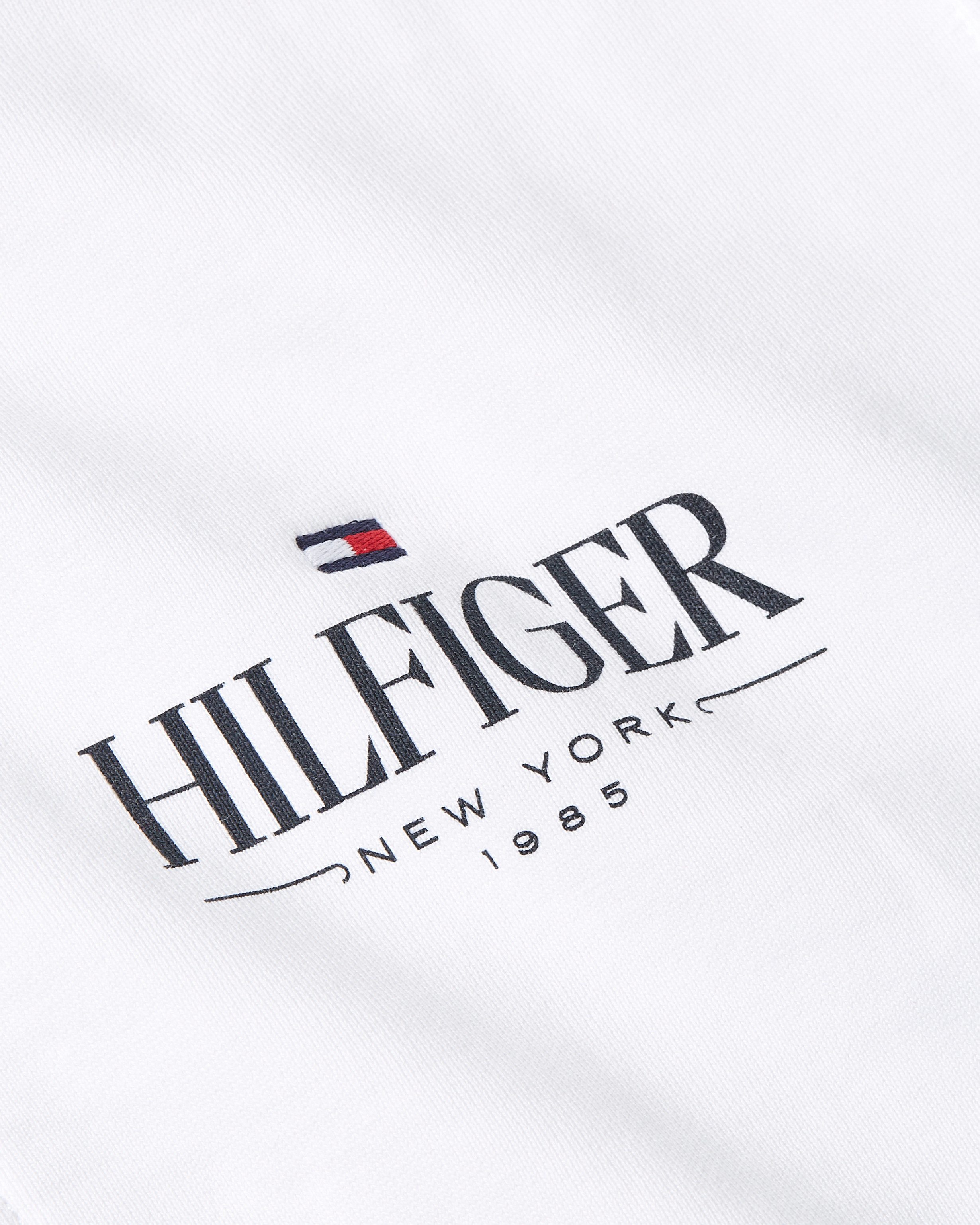 Tommy Hilfiger Capuchonsweatvest HILFIGER STACKED HOODED ZIP TH