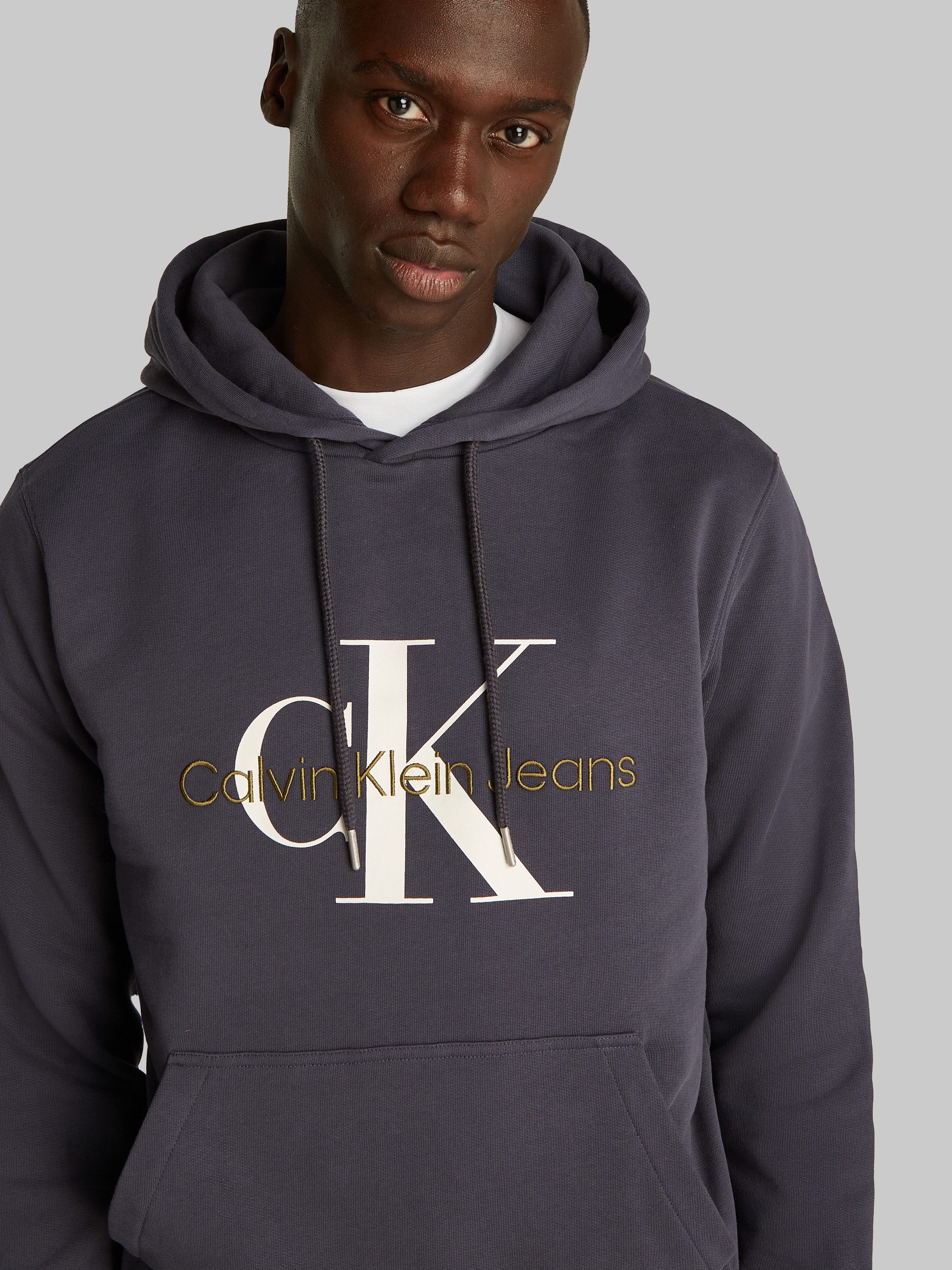 Calvin Klein Hoodie SEASONAL MONOLOGO REGULAR HOODIE