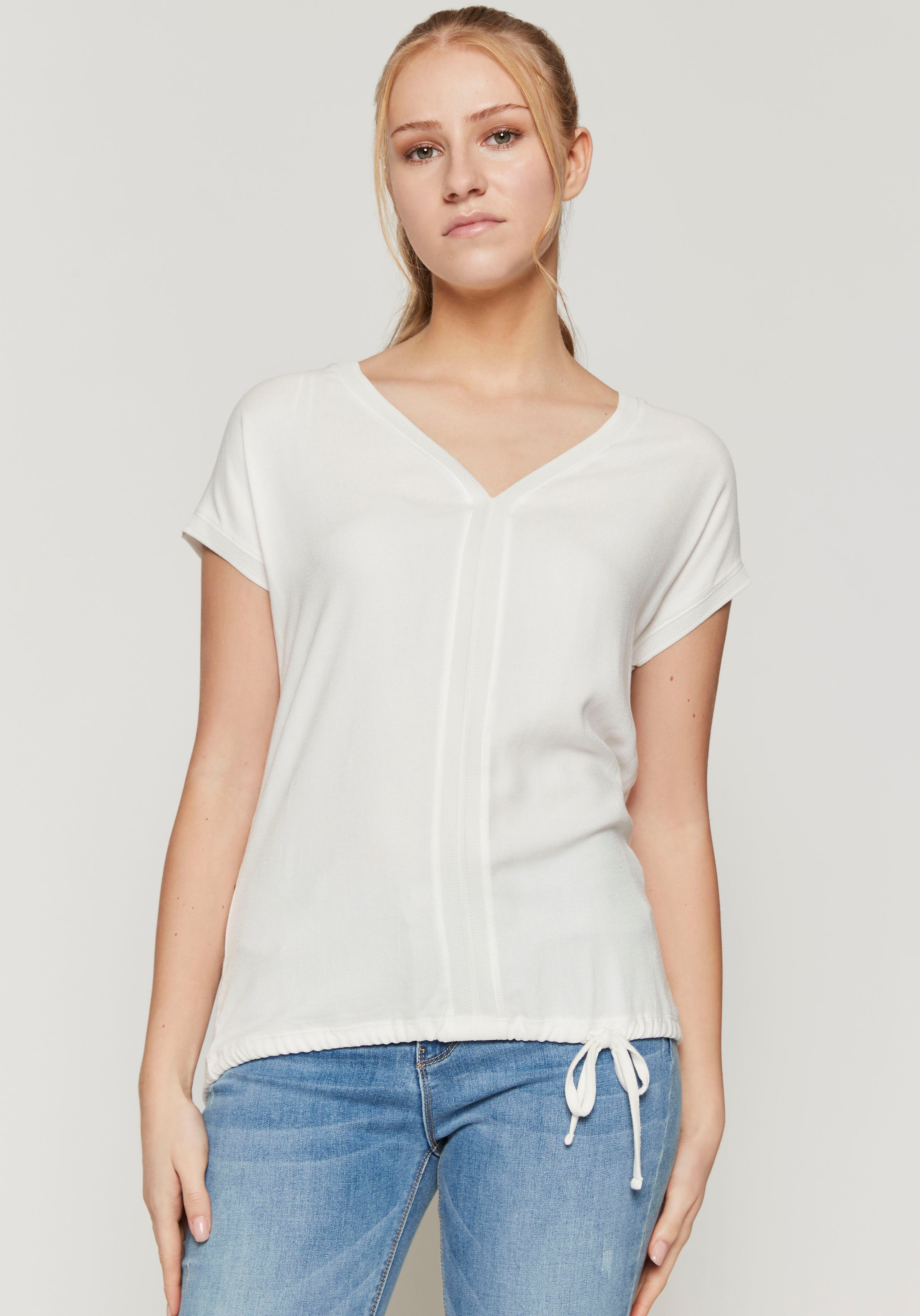 ZABAIONE Shirt met V-hals Shirt To44ri