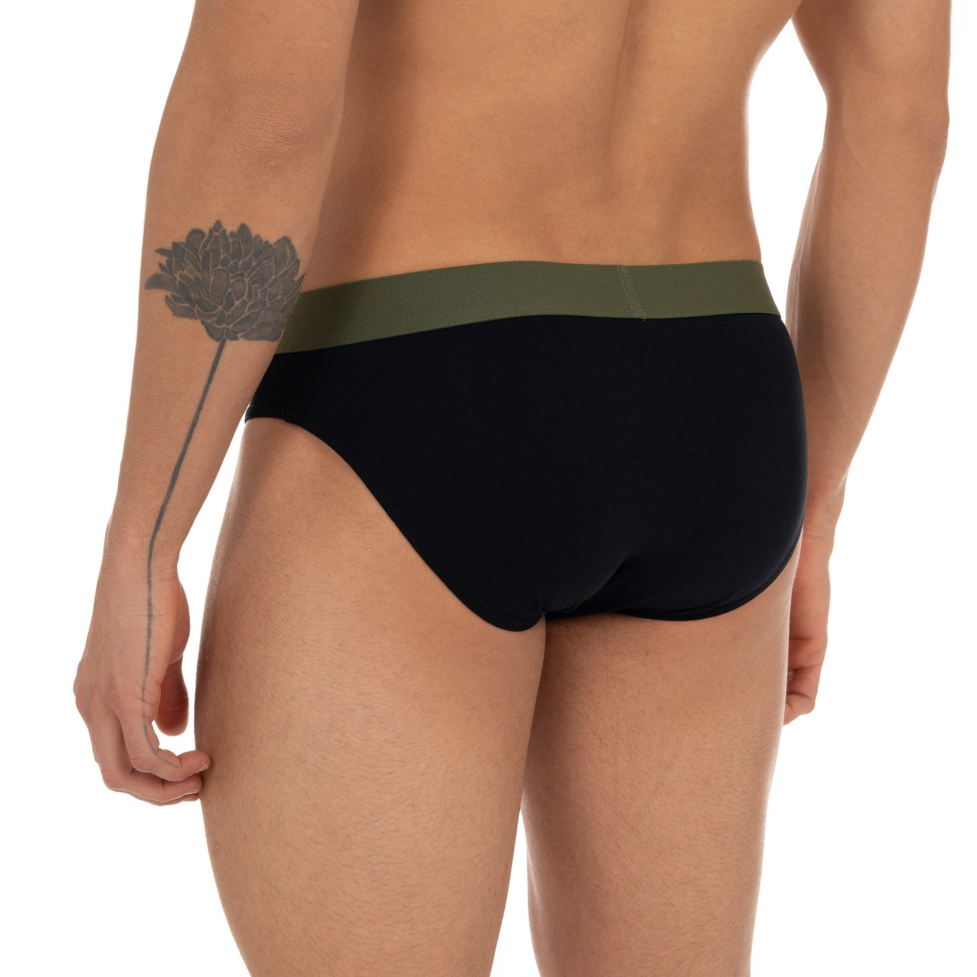 Bruno Banani Slip Flowing met logoband (2 stuks, Set van 2)