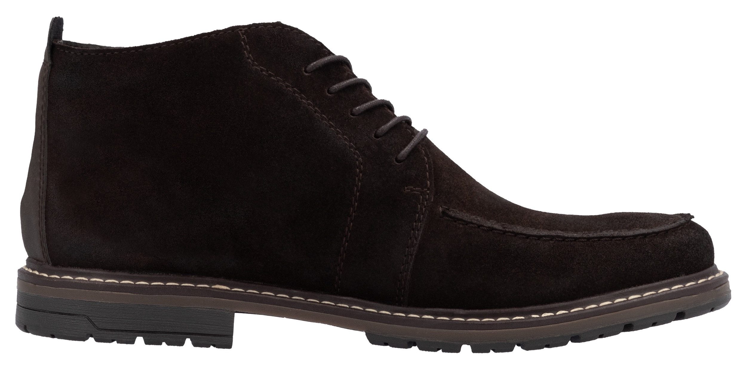 Rieker Veterlaarsjes veterschoenen, enkelhoge business-enkellaars met profielzool