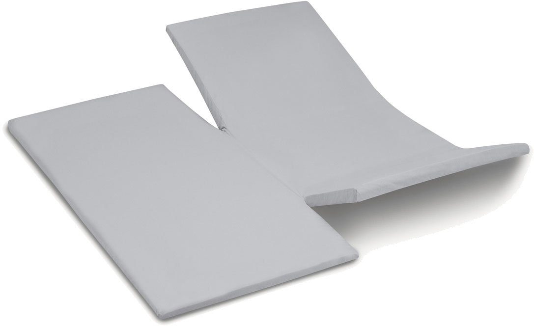 Cinderella Laken Hoeslaken voor double split-topper (tot 15 cm) (1 stuk) hoeslakens grijs