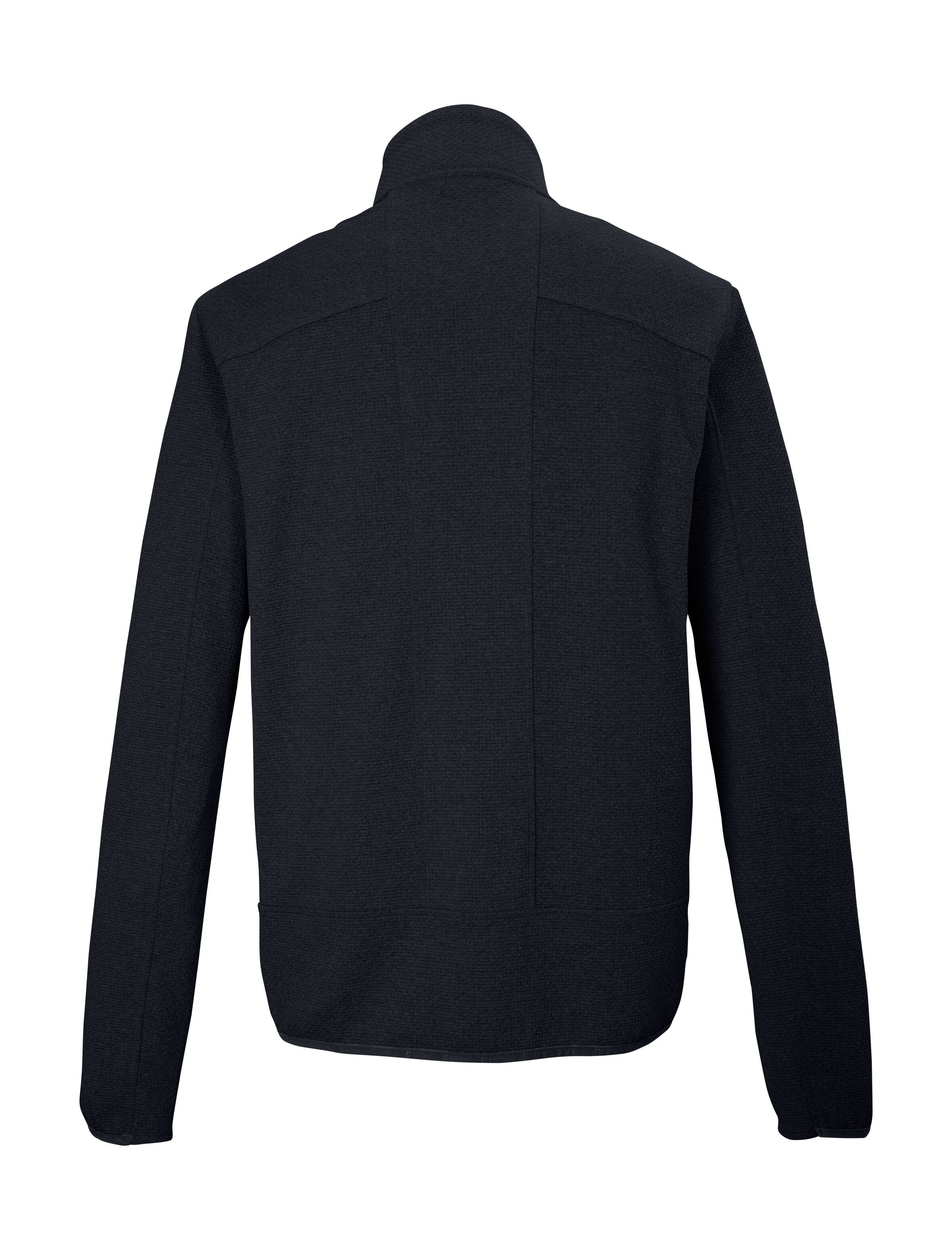 Killtec Vest KOS 40 MN FLX JCKT Sportief herenjack met gekleurde ritsen en kinbeschermer