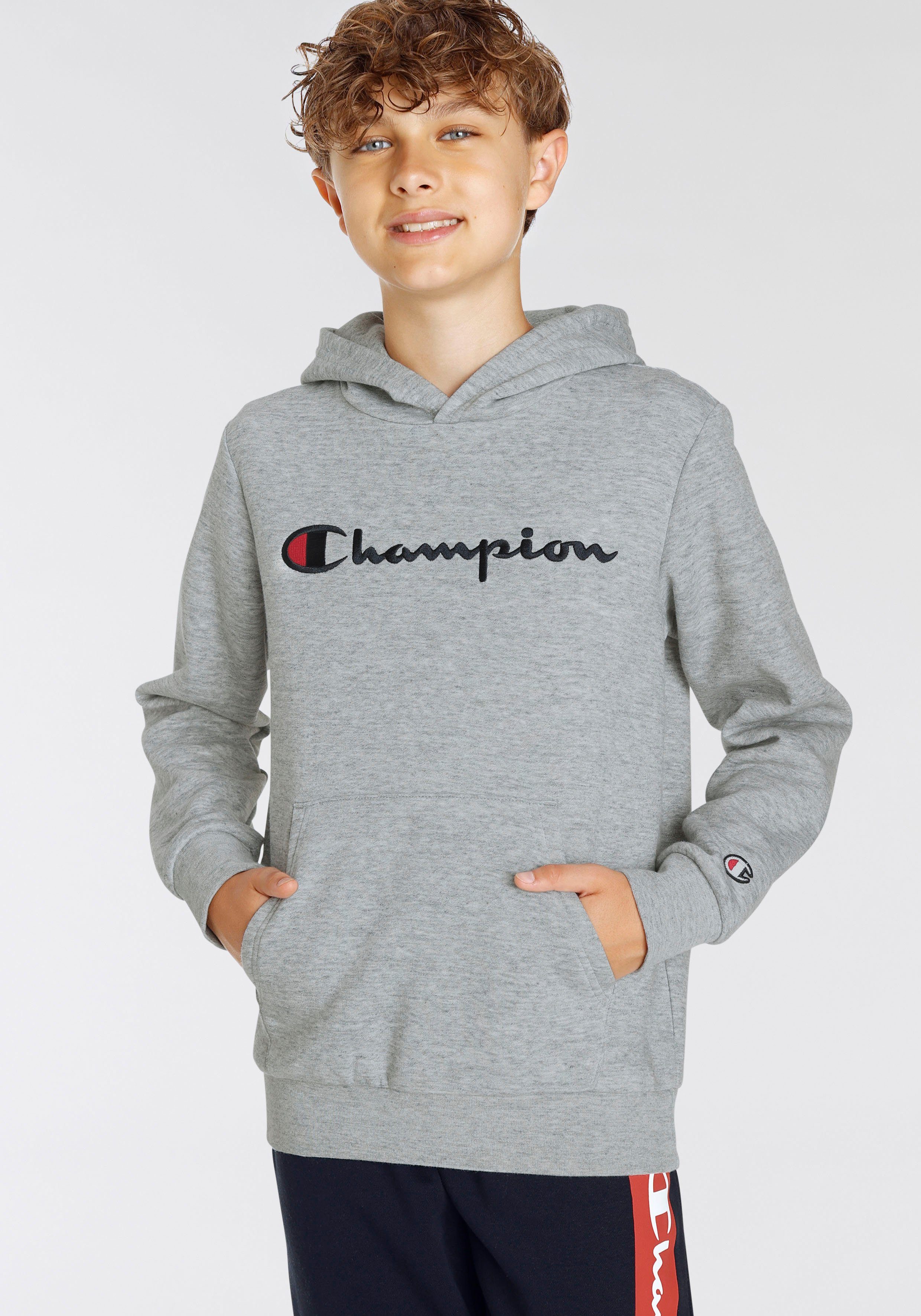 Champion Hoodie Classic Hooded Sweatshirt large Logo - voor kinderen