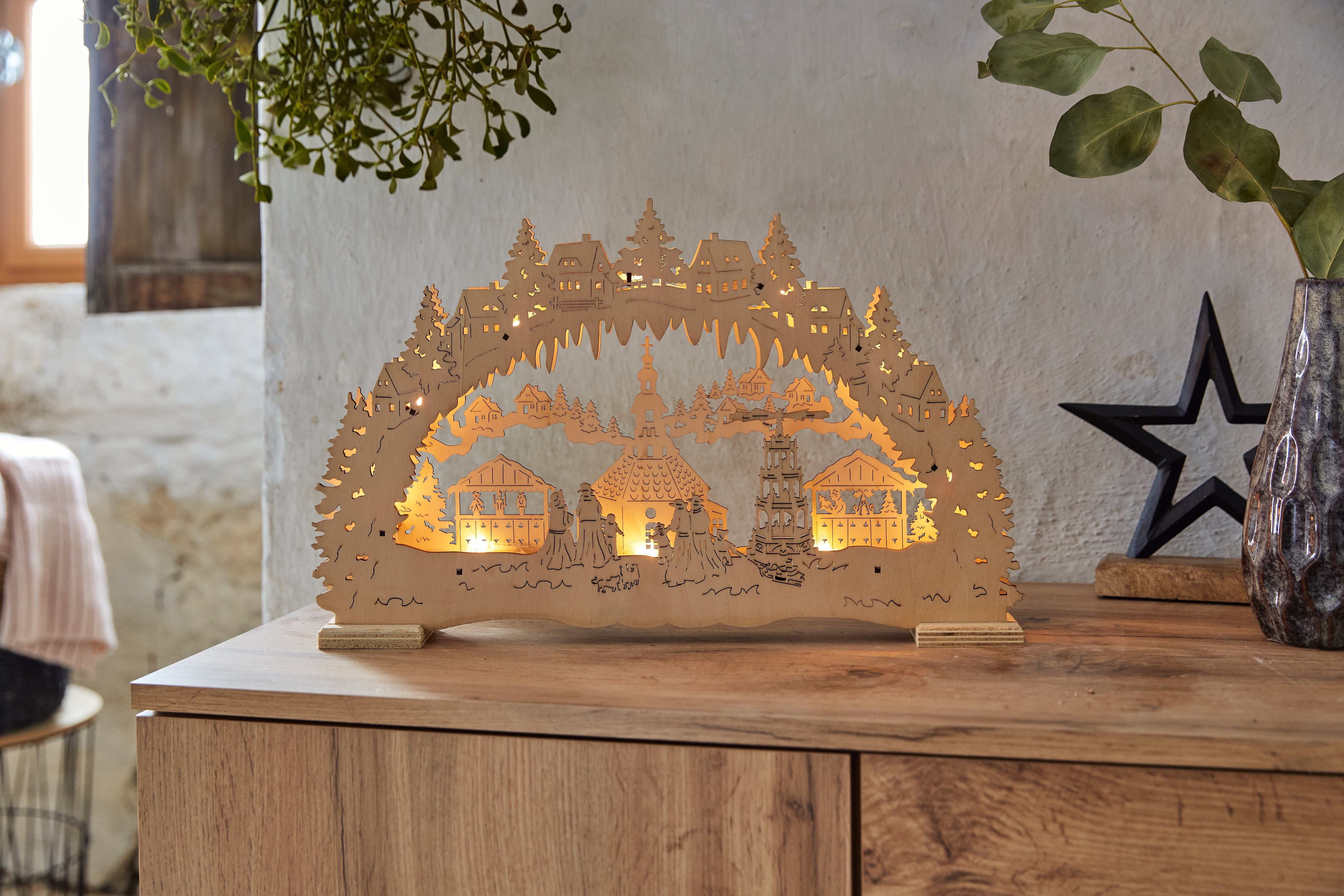 Home affaire Schwibboog Led Kerstverlichting, kerstversiering