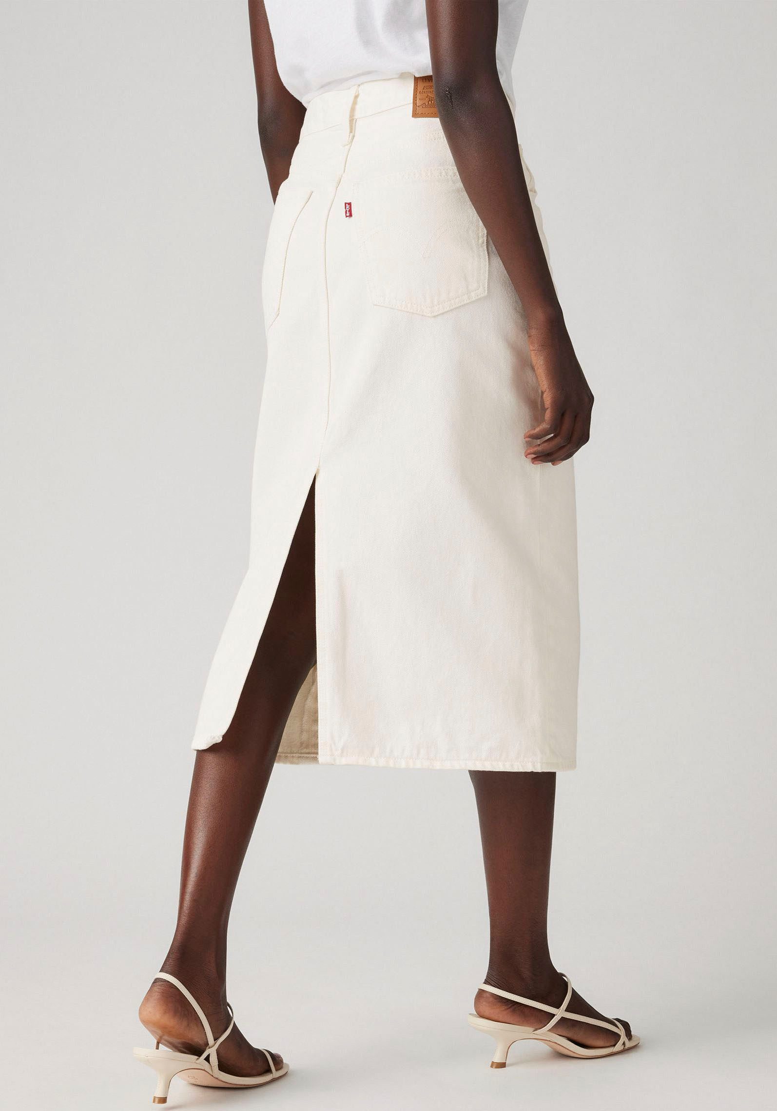 Levi's® Jeans rok HR BACK SLIT SKIR