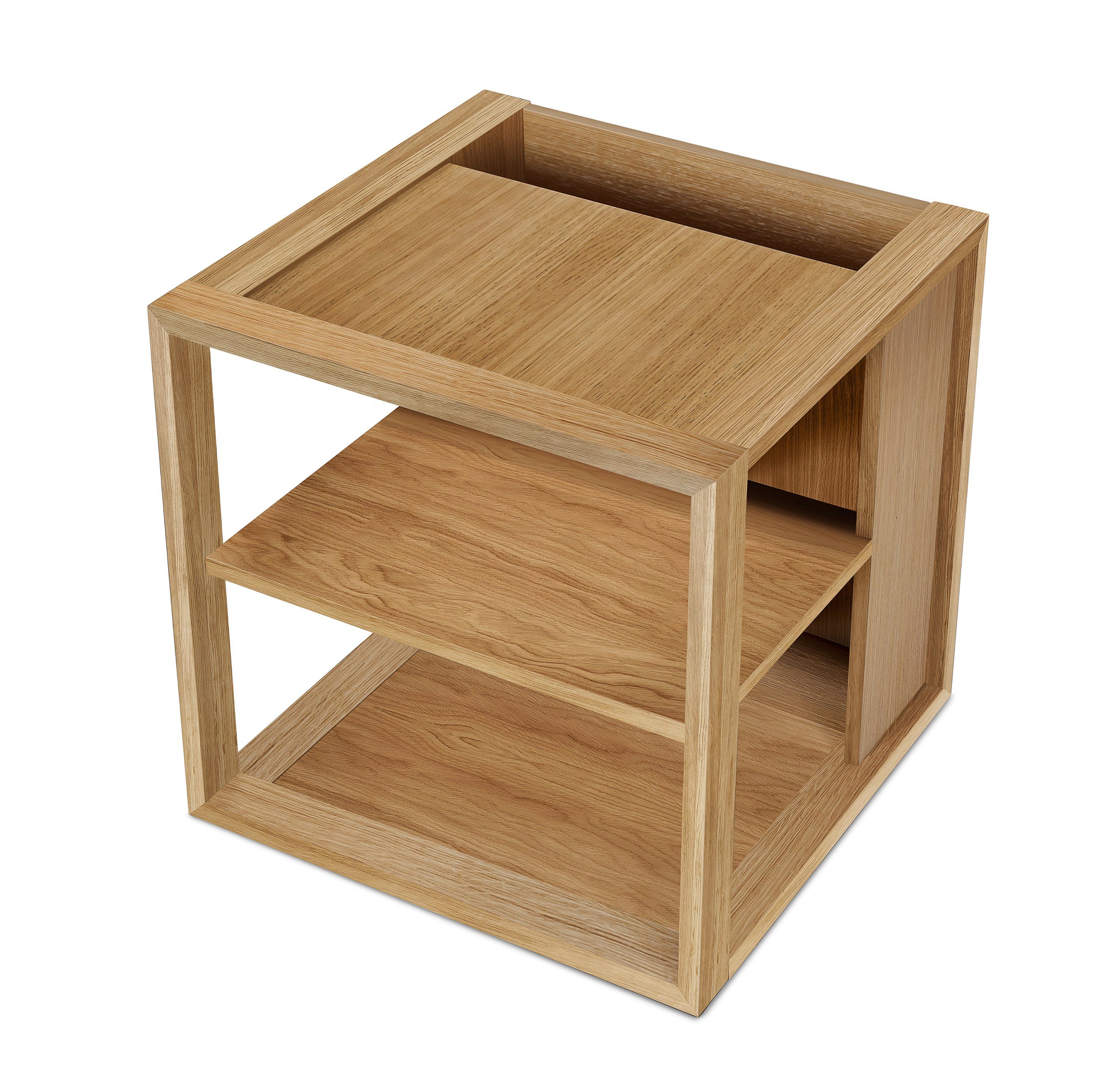 Woodman Salontafel Cube Houtfineer van eiken