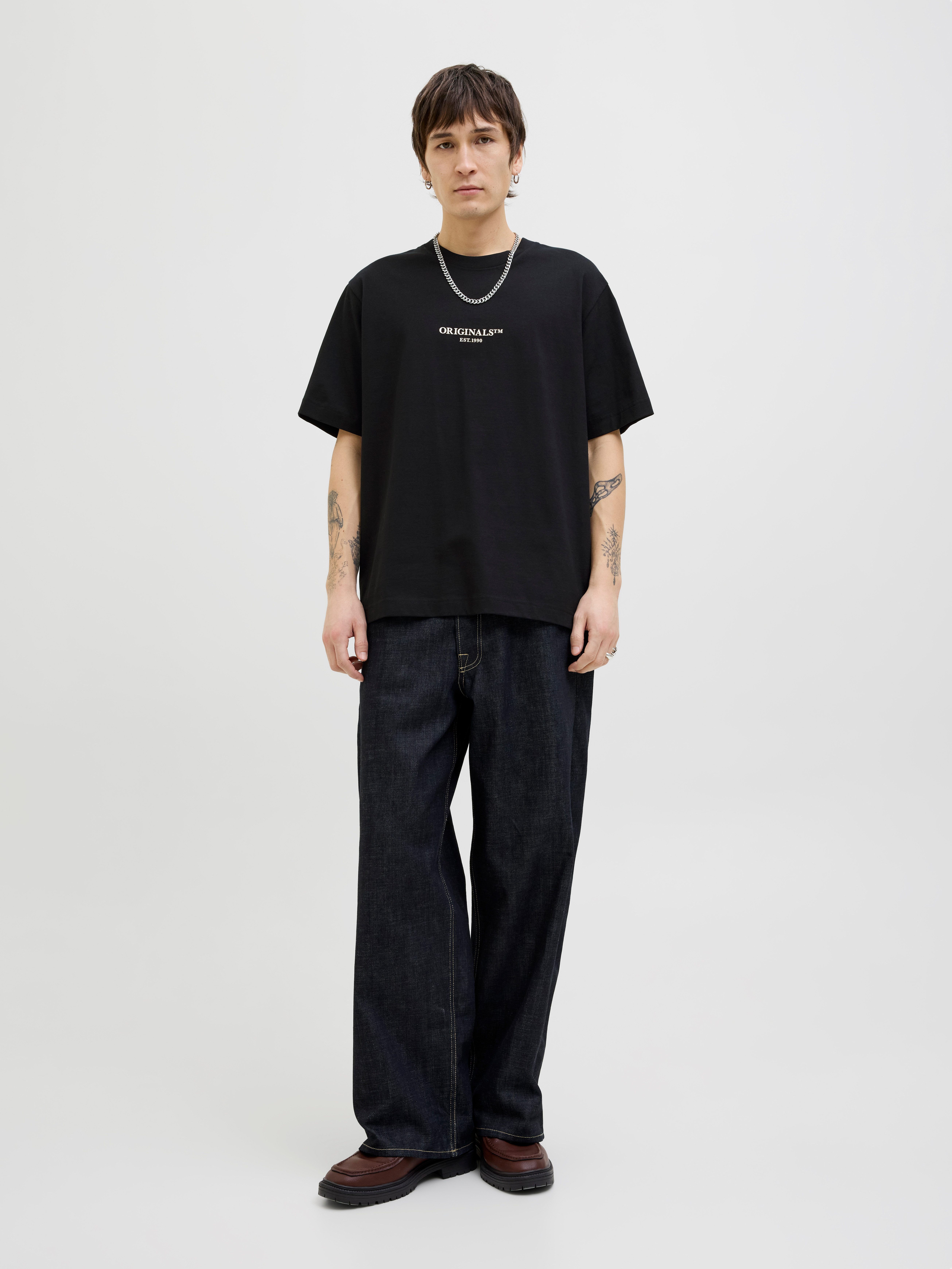 Jack & Jones T-shirt JORISLINGTON MINIMAL BRANDING TEE SS SN