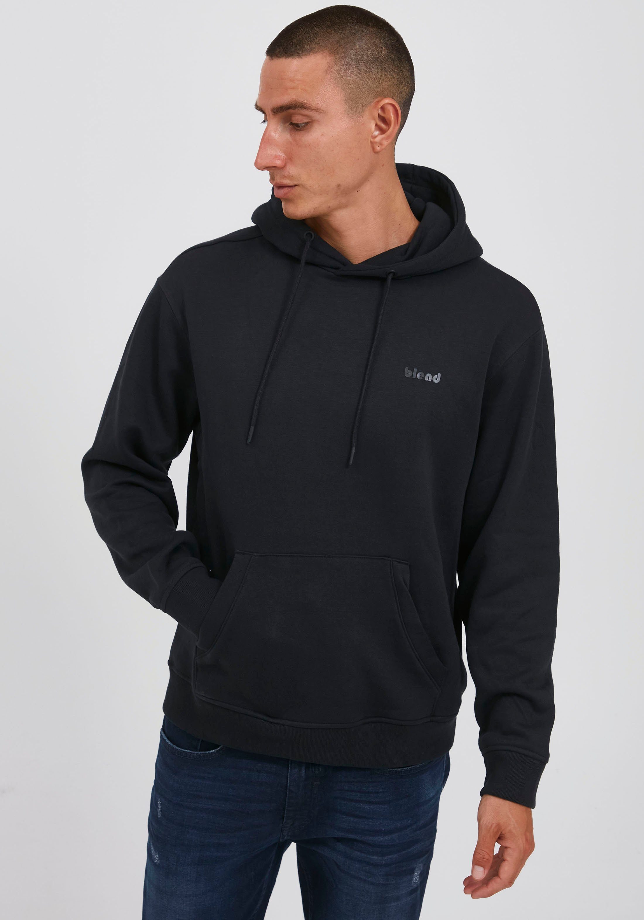 Blend Hoodie BHDownton Hood sweatshirt heren hoodies maat XXL (56/58) zwart