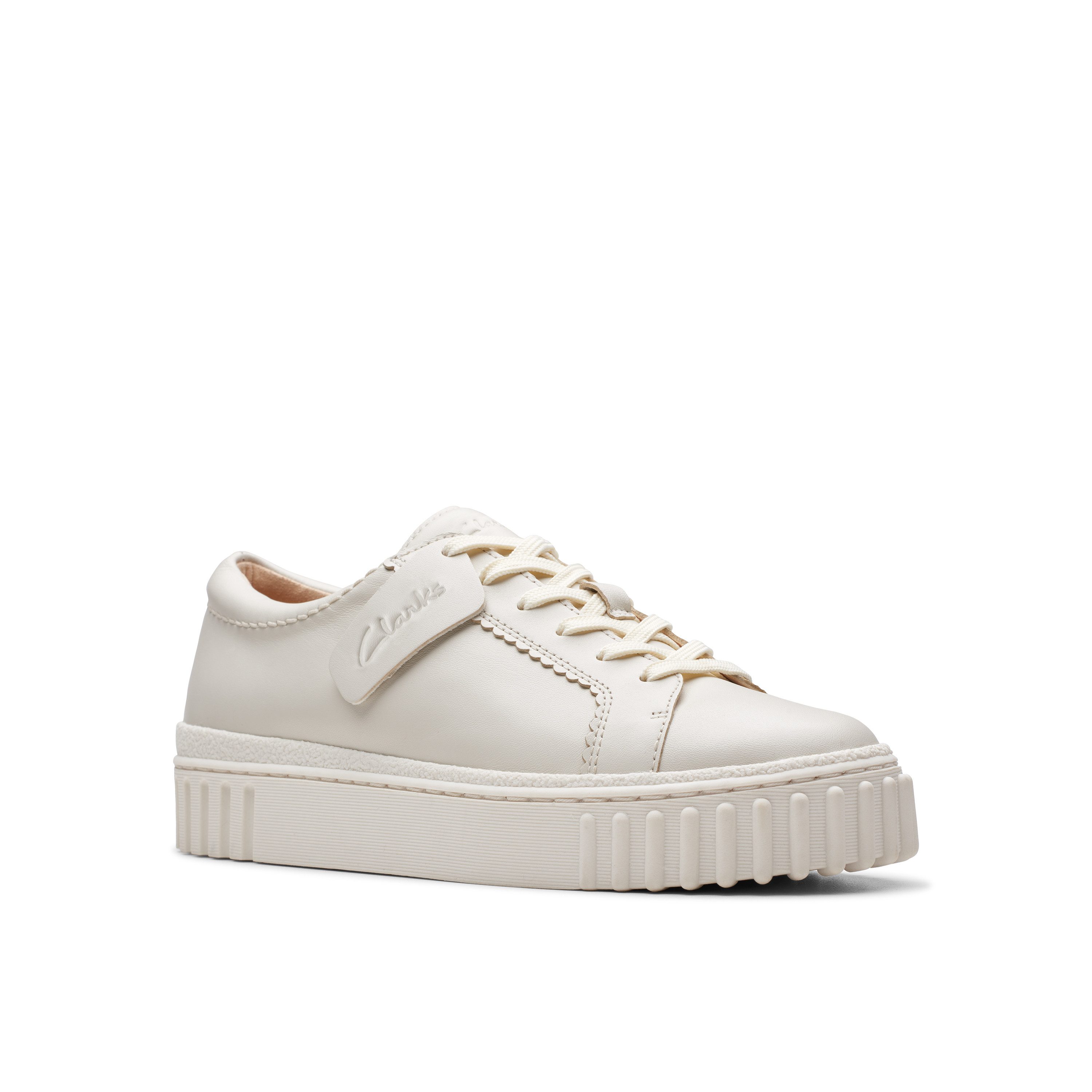 Clarks Veterschoenen Mayhill Walk , sneaker, plateausneaker met modieuze loopzool