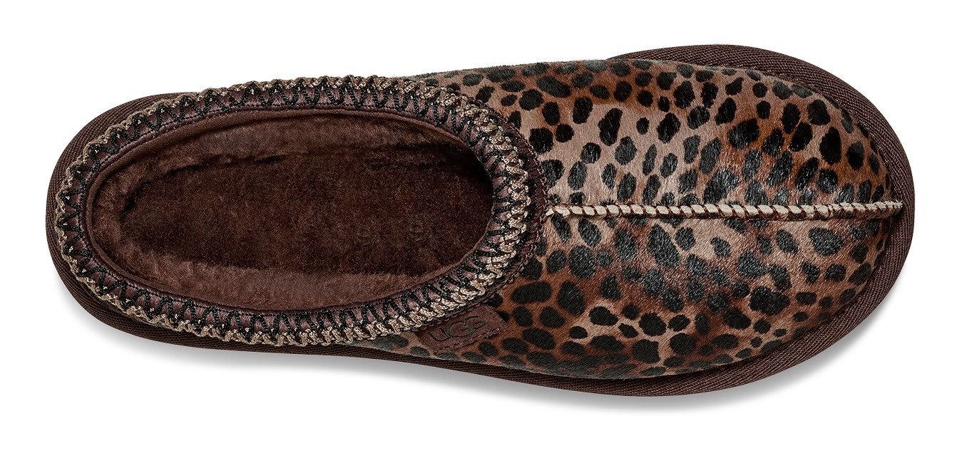 UGG Clogs Tasman Caspian Mule, pantoffel met allover leo-motief
