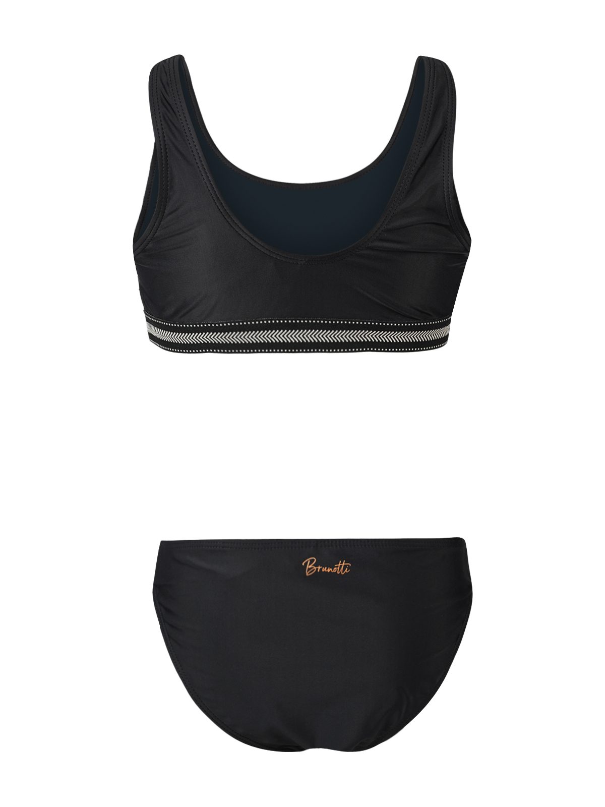 Brunotti Bustierbikini met contrastkleurige band (set 2 stuks)