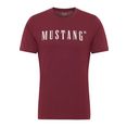 mustang t-shirt style alex c logo tee rood