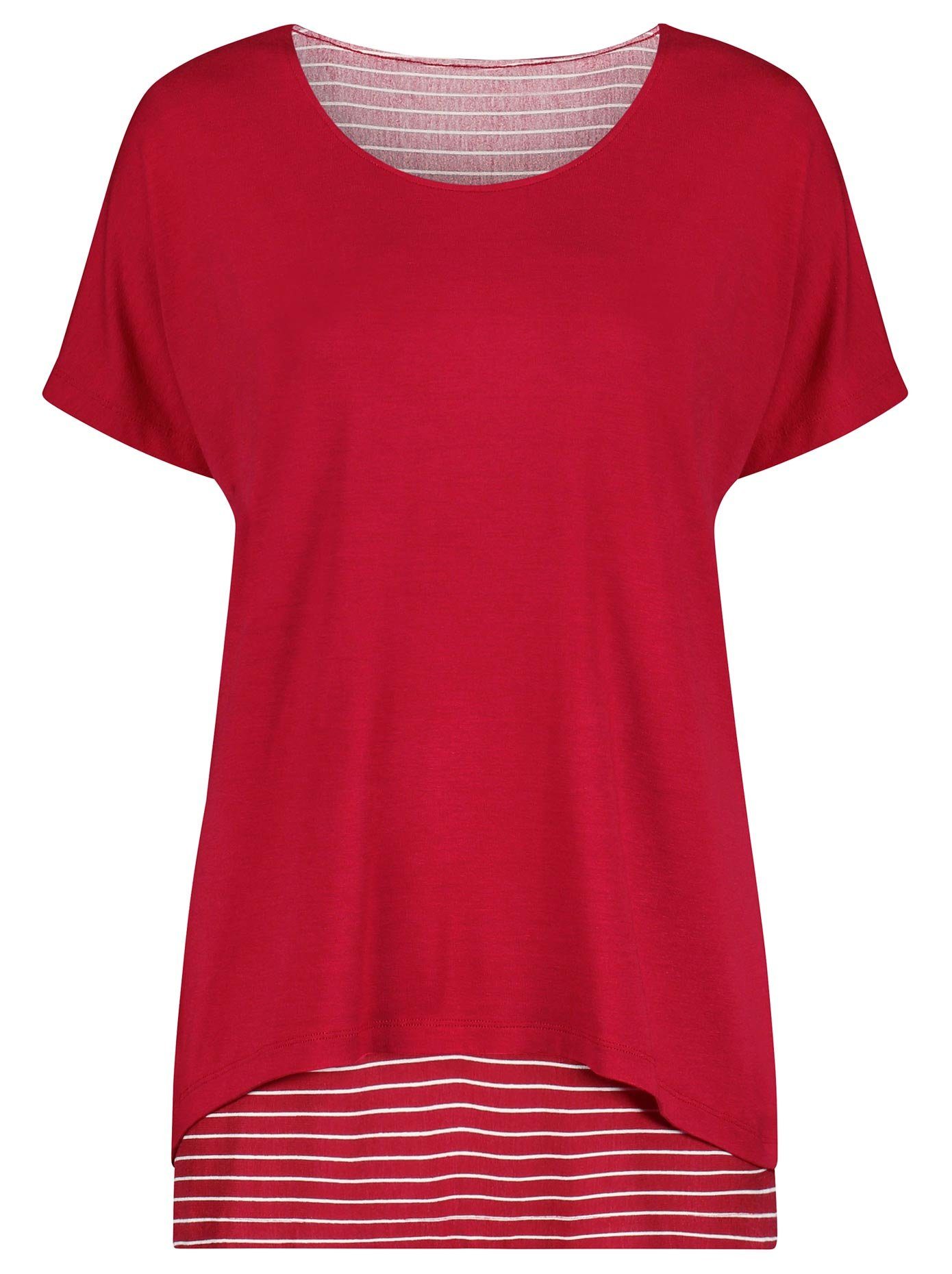 Casual Looks 2-in-1-shirt Shirt + top (1-delig)