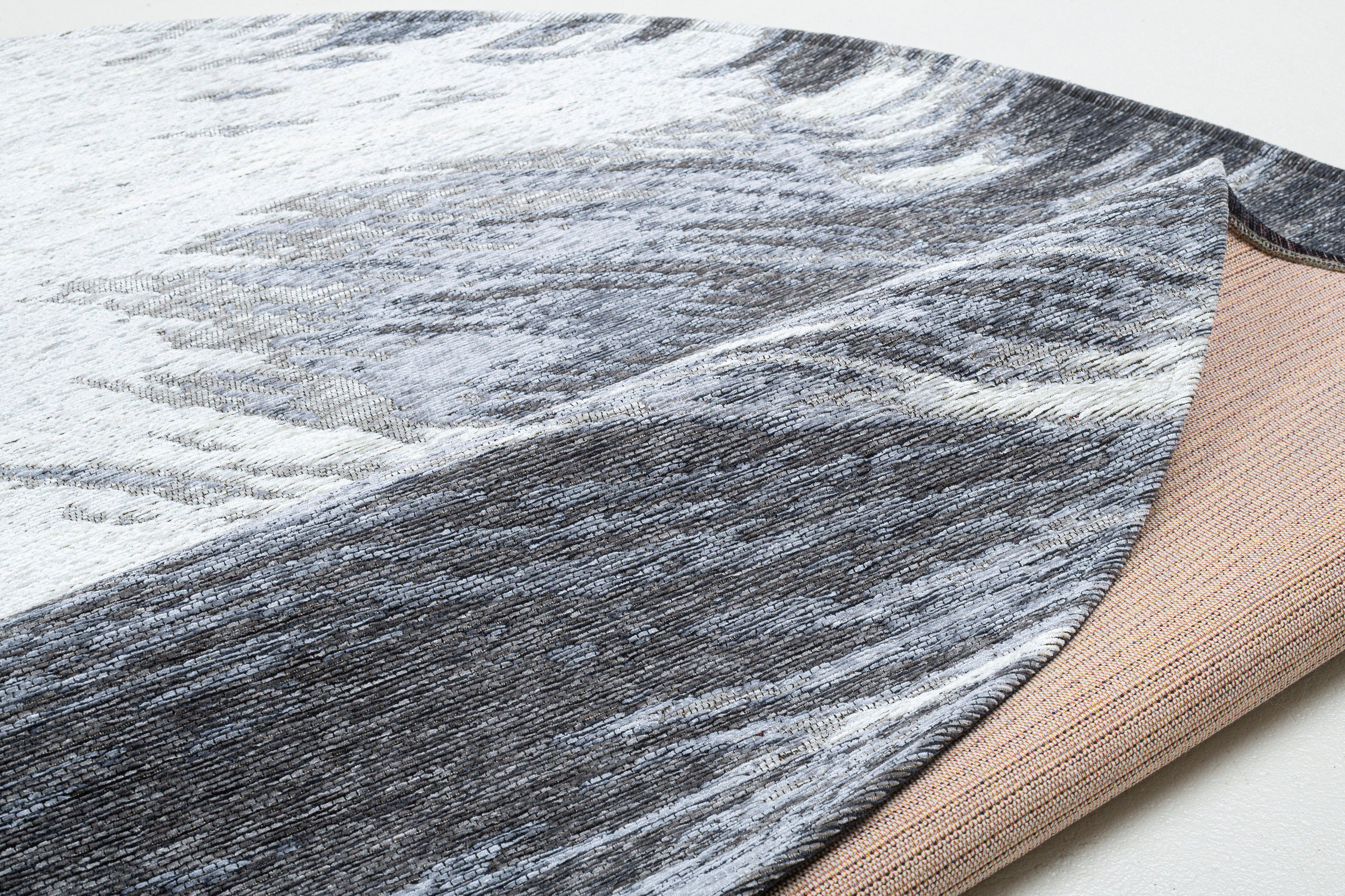Sansibar Vloerkleed Keitum 032 Vlakweefsel, modern ontwerp, motief Branding & Golven