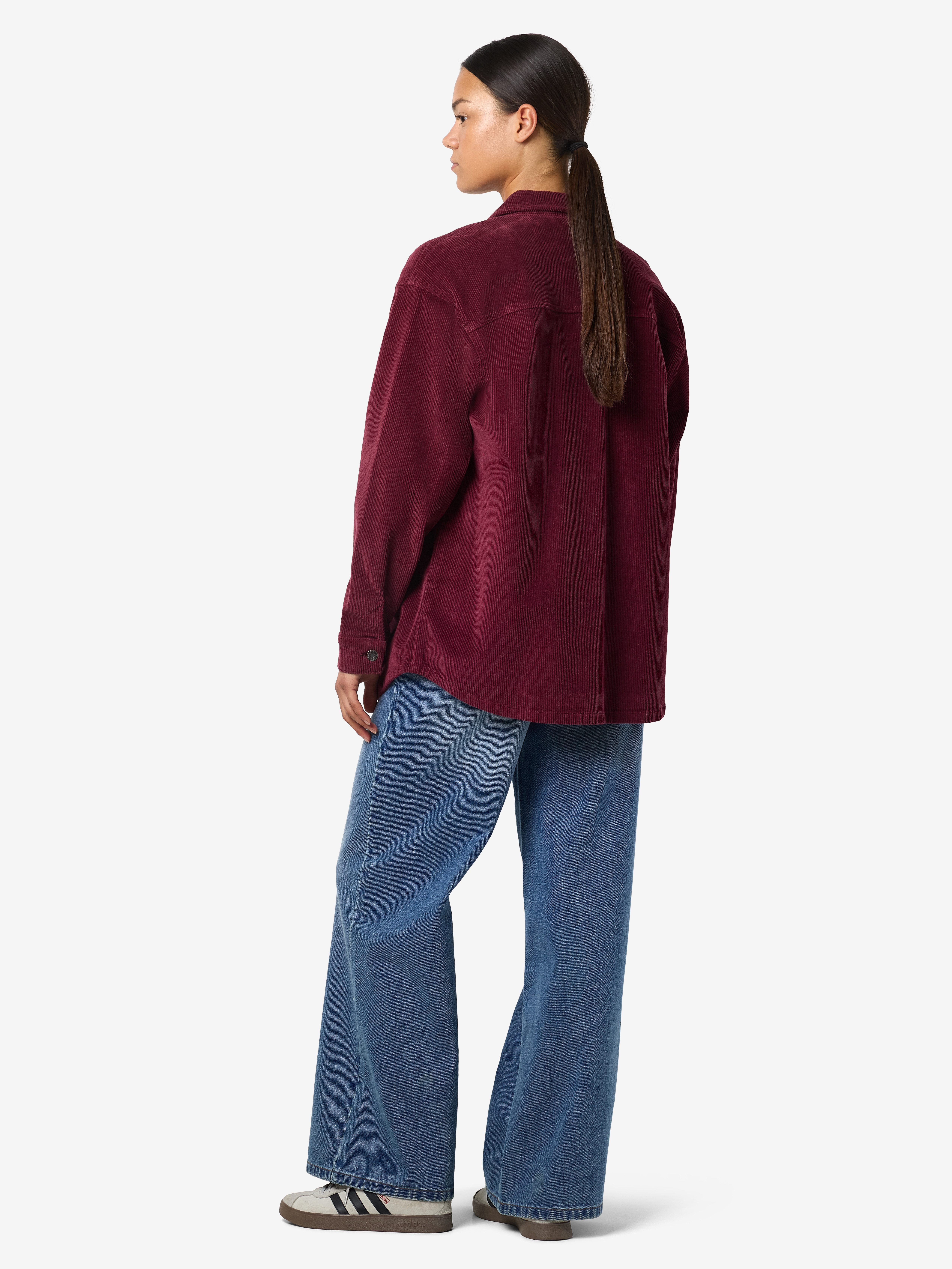 Noisy may Cordjasje NMALVA L/S SHACKET COLORED CORDUROY NOOS