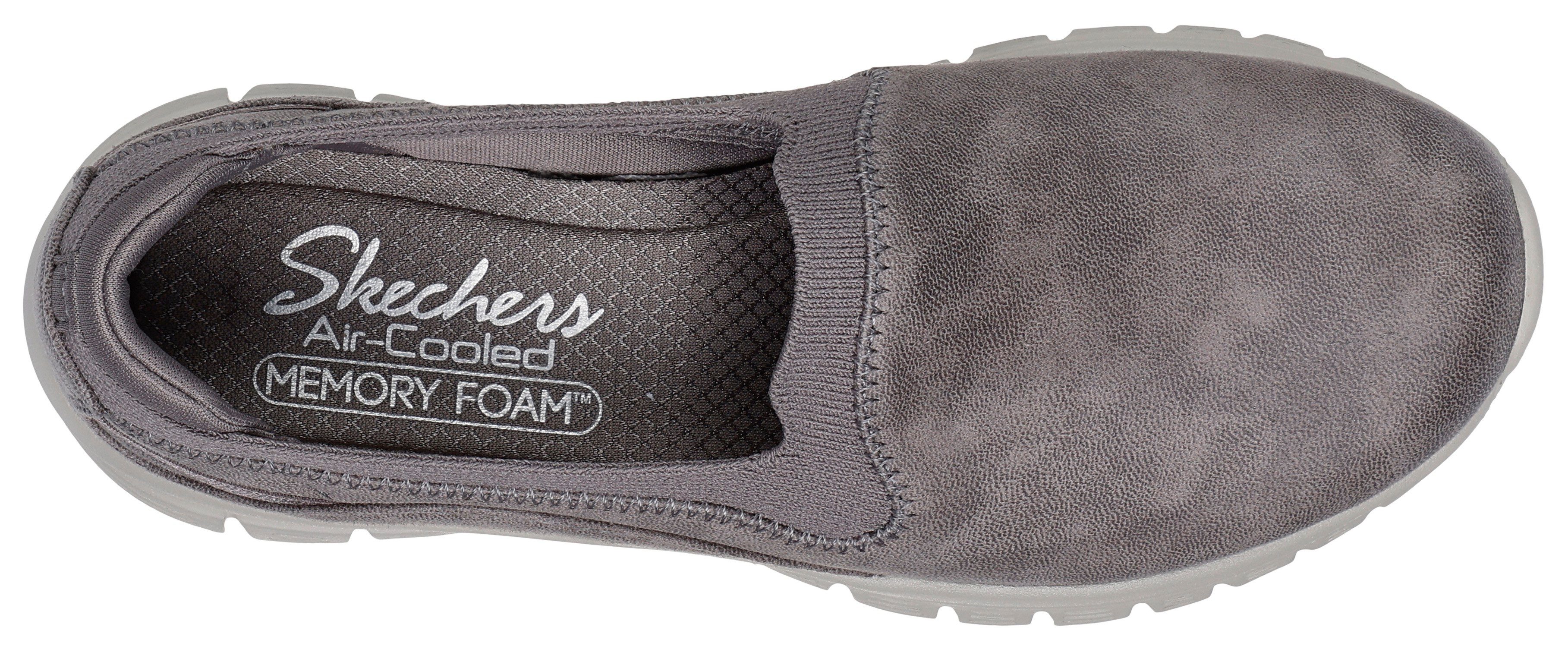 Skechers Slip-on sneakers GRACEFUL Slipper, vrijetijdsschoen, lage schoen in vegan uitvoering